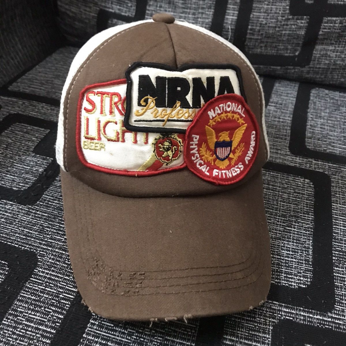 Japanese Brand × Vintage STEAL🔥 RARE DISTRESSED NRNA Trucker Hat Size ONE SIZE - 2 Thumbnail