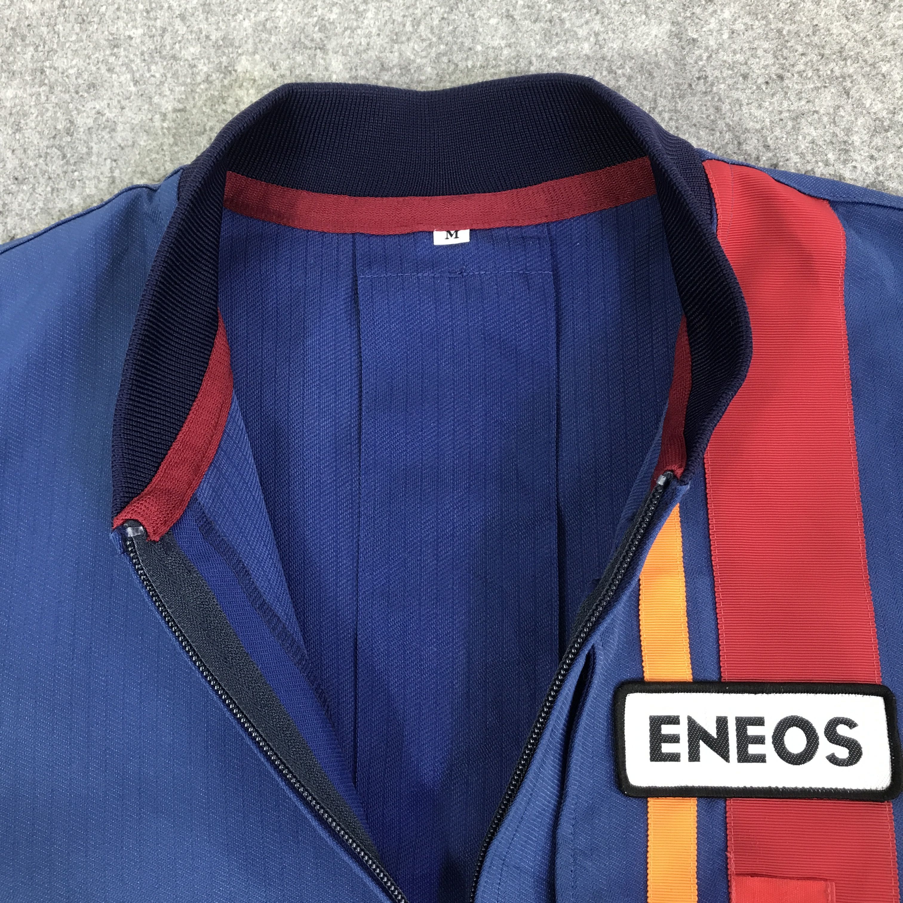 Japanese Brand Vtg Eneos Oil Japan Uniform jacket K101B5 Size US L / EU 52-54 / 3 - 8 Thumbnail