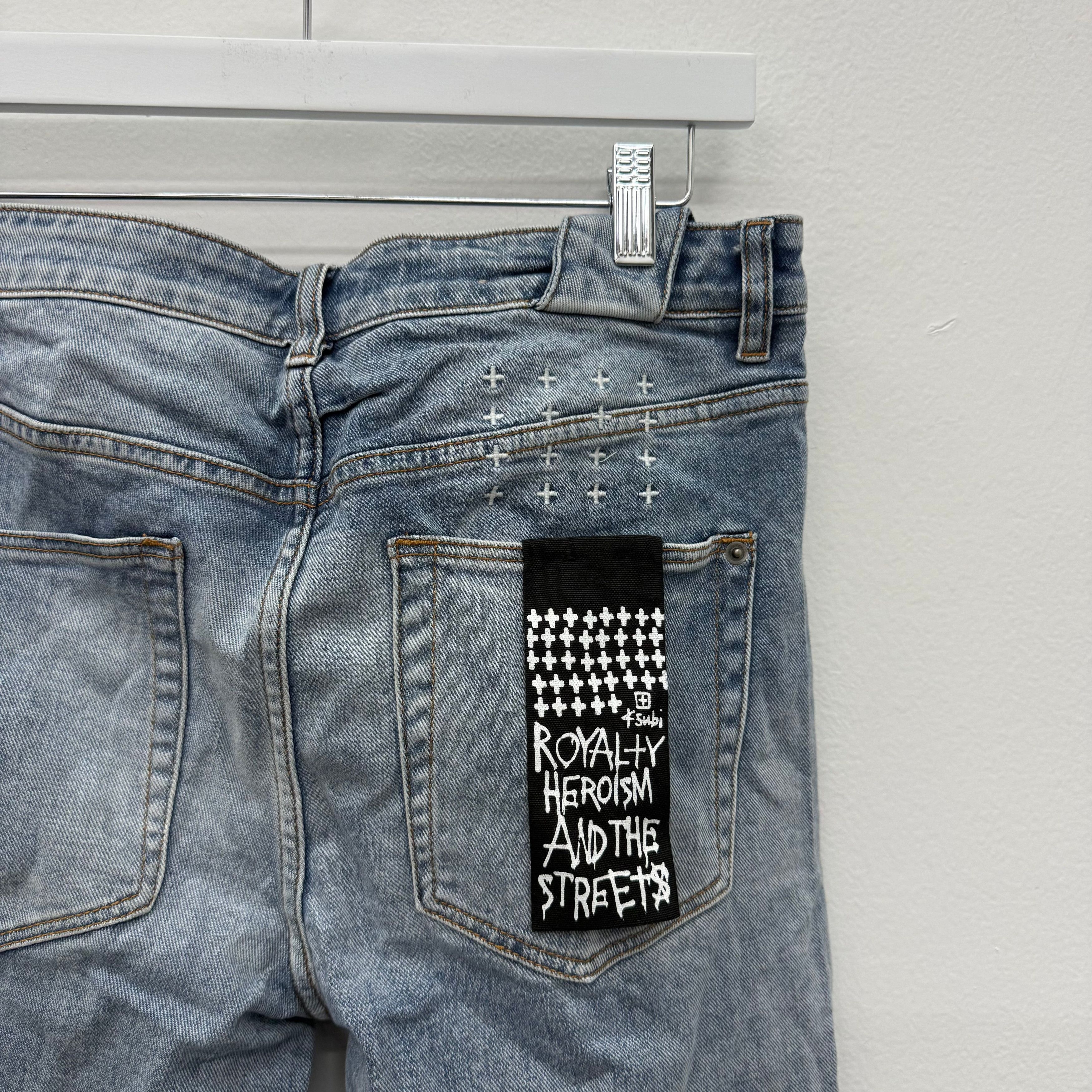 Ksubi Ksubi Light Wash Denim Jeans - Size 33 Size US 33 - 4 Thumbnail