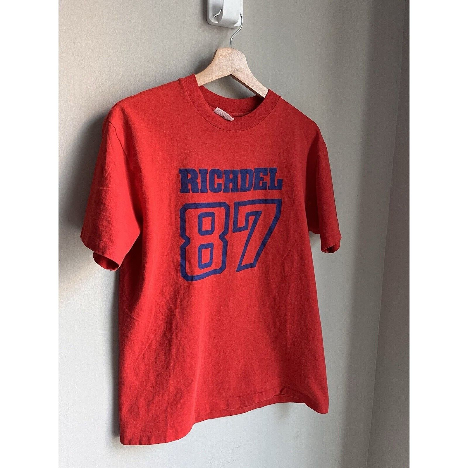 Vintage VINTAGE RICHDEL HS COLLEGE FOOTBALL SINGLE STITCH SHIRT 90S Size US L / EU 52-54 / 3 - 2 Thumbnail