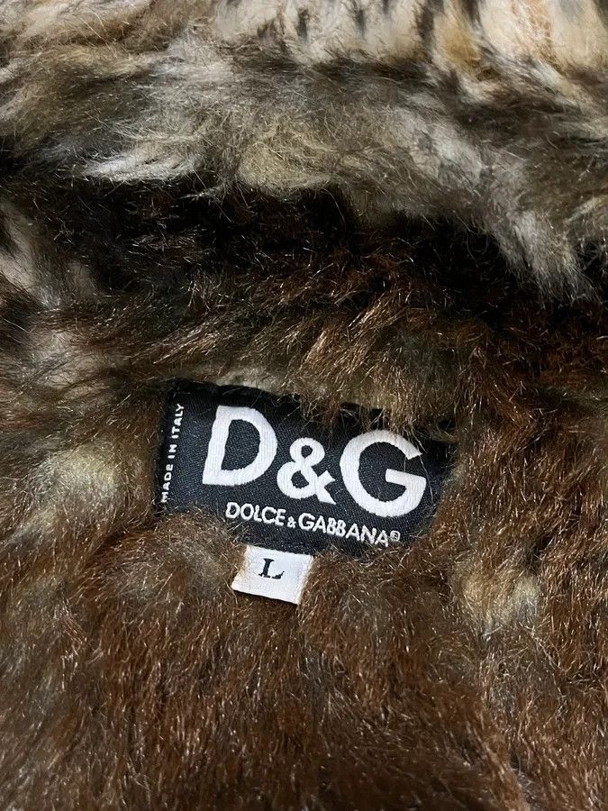 Dolce & Gabbana AW2001 Dolce & Gabbana Brown Corduroy Fur Jacket Size US M / EU 48-50 / 2 - 9 Thumbnail