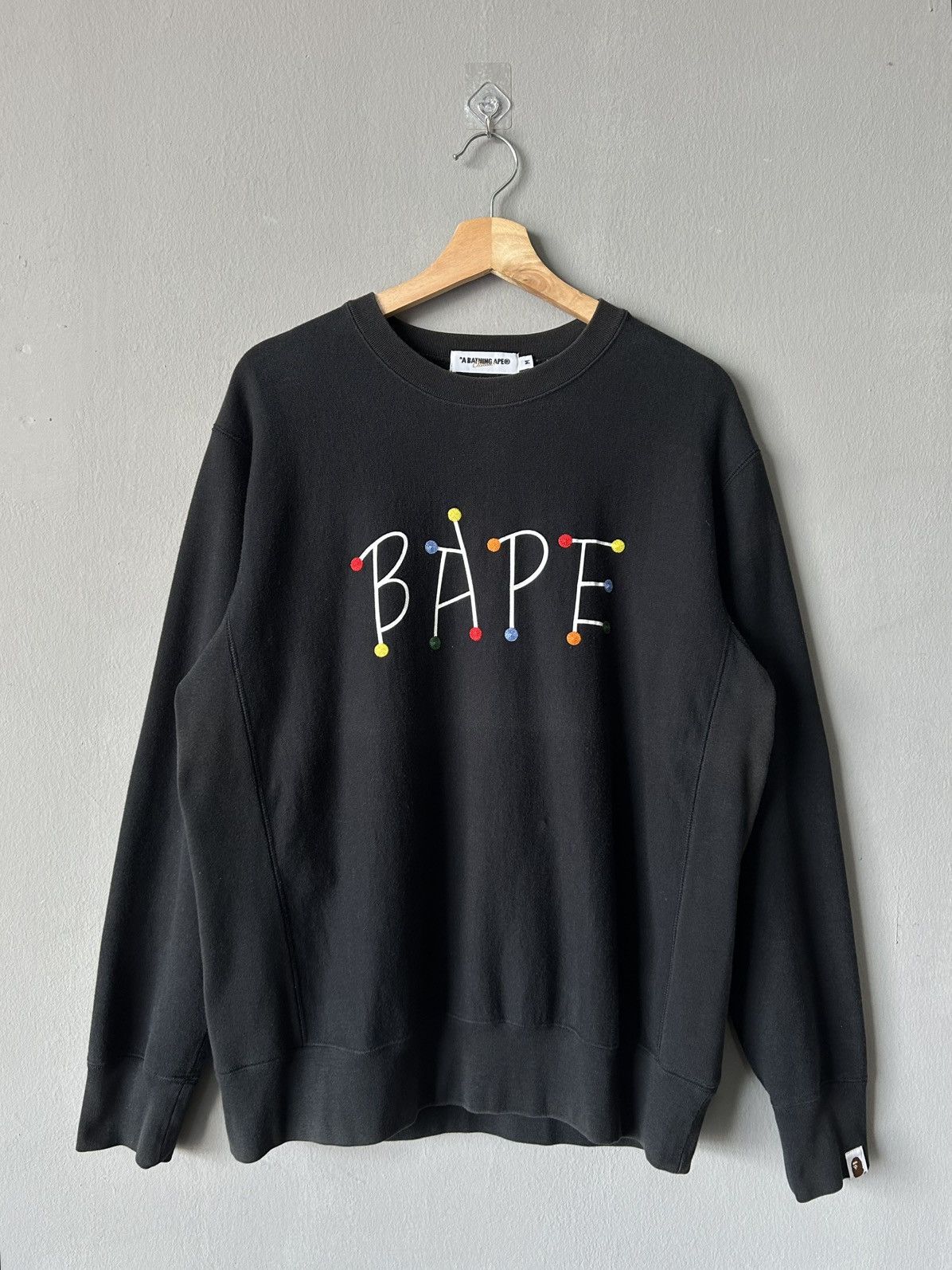 Bape Vintage Bape Spellout Sweatshirt Size US M / EU 48-50 / 2 - 2 Thumbnail