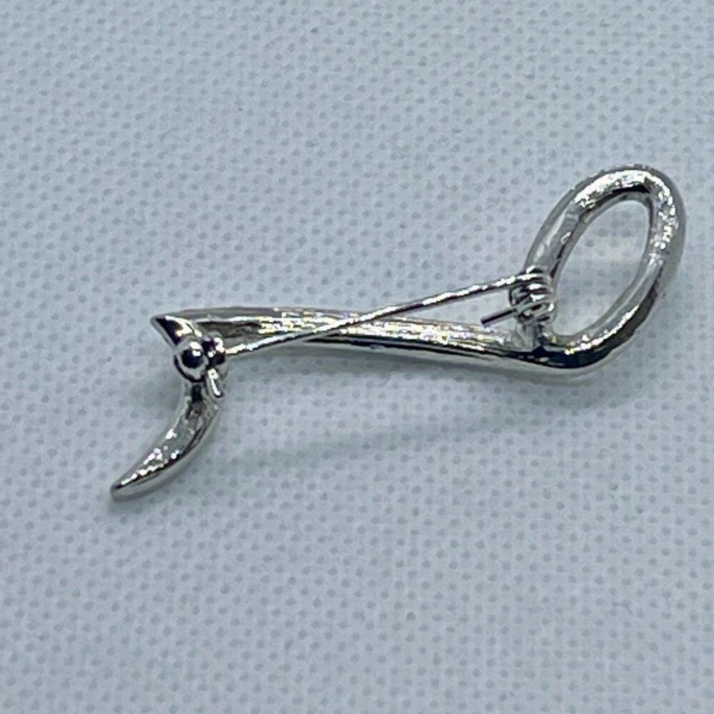 Other Vintage Treble Clef Music Note Crystal Rhinestone Brooch Size ONE SIZE - 5 Thumbnail