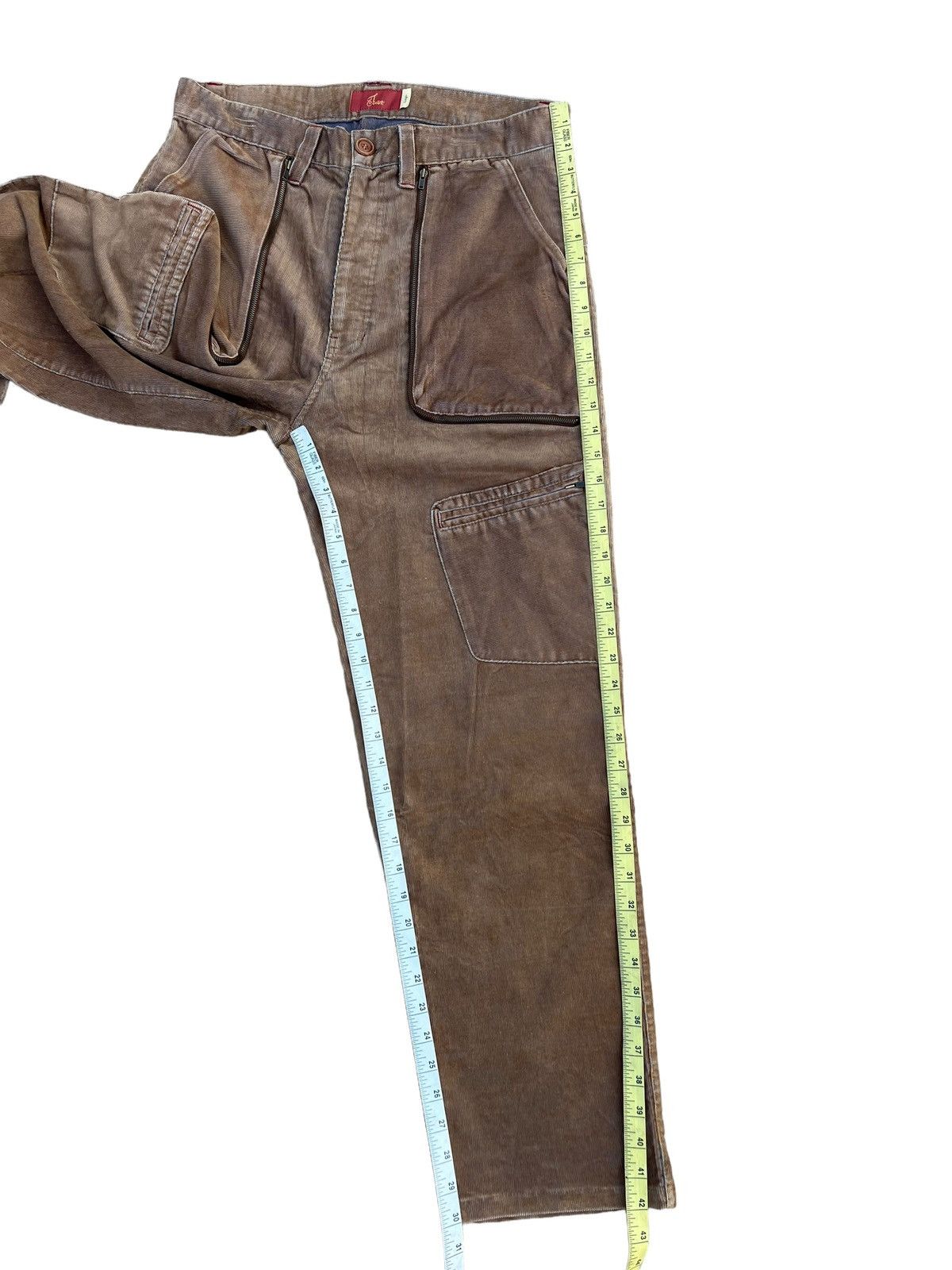 Vintage TSAN Japan Corduroy Tactical Cargo Trouser Pant Size US 32 / EU 48 - 5 Thumbnail