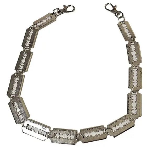 Jewelry Metal Blade Pant Chain Size ONE SIZE - 2 Thumbnail