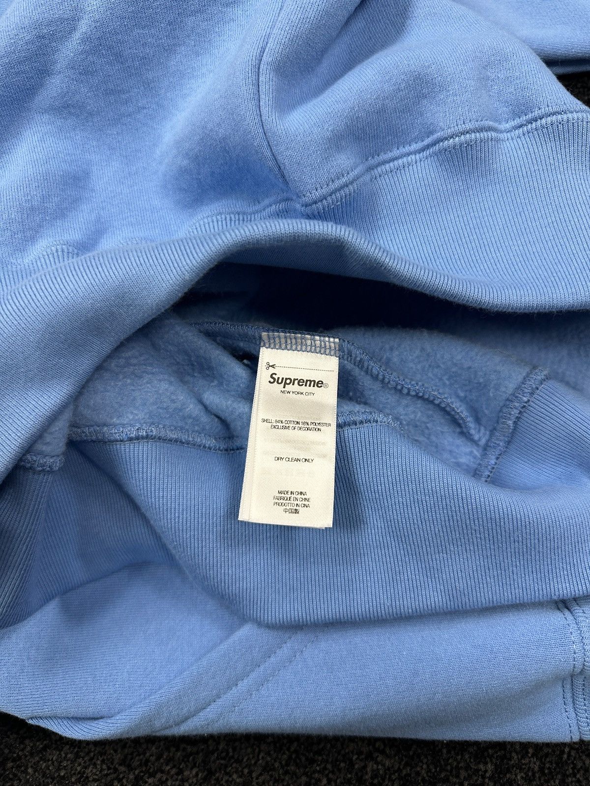 B.B. Simon × Supreme Supreme b.b. Simon Studded Zip Up Hoodie Baby Blue Size US M / EU 48-50 / 2 - 8 Thumbnail
