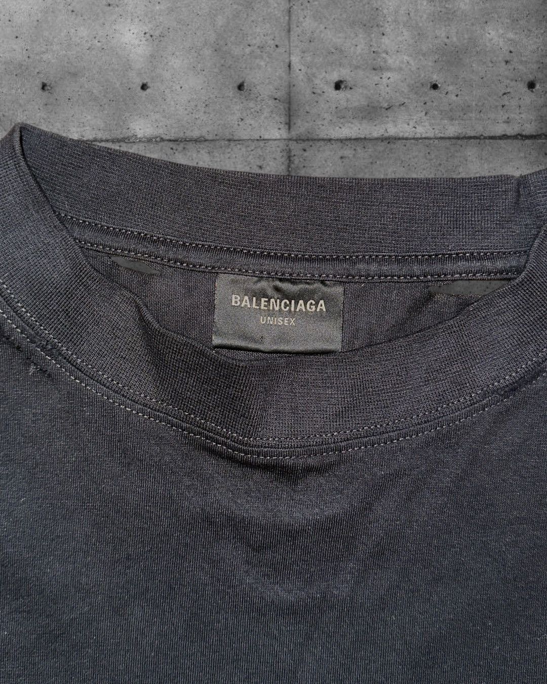 Balenciaga Balenciaga Security Tape Logo T-Shirt Oversized Size US L / EU 52-54 / 3 - 4 Thumbnail