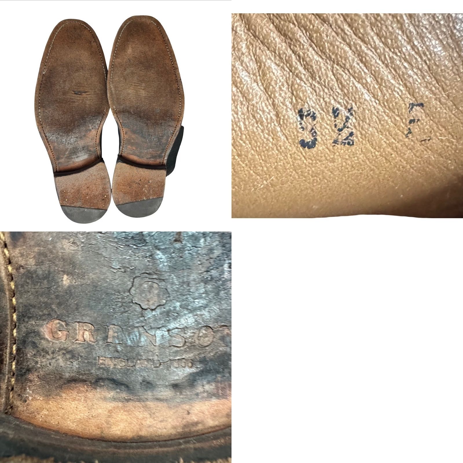 Grenson Grenson England Leather Men's Combat Boots Black • 10.5 US 9.5 UK Boots Mens Leather Black Combat Lace Up Ankle Rubber Sole UK Origin Size US 10 / EU 43 - 8 Thumbnail