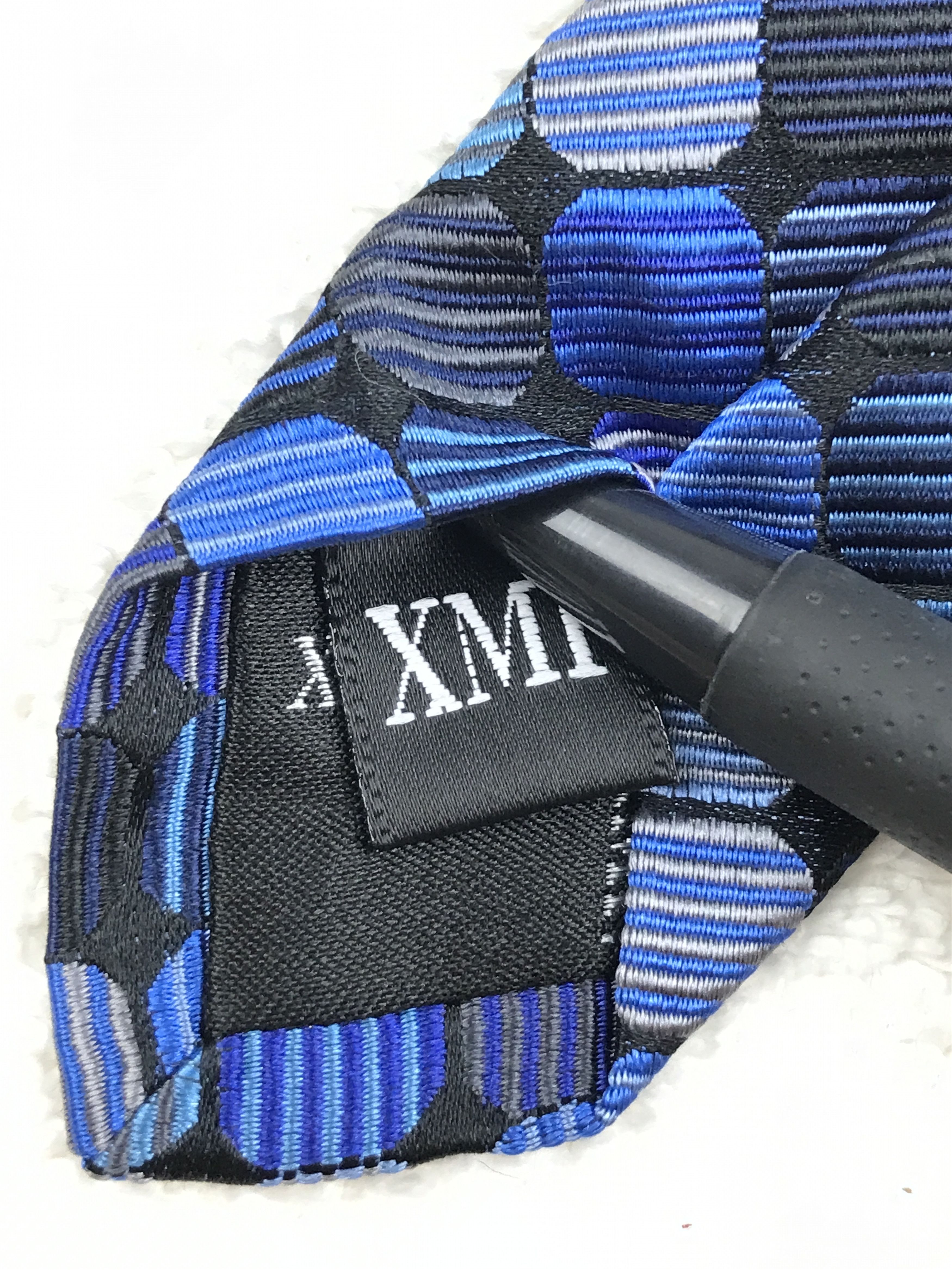 Vintage Vintage XMIPlatinum Silk Necktie Size ONE SIZE - 7 Thumbnail