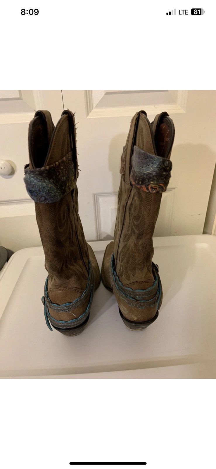 Durango Durango womens sz 6.5 crush boots brown Size US 6.5 / IT 36.5 - 10 Thumbnail