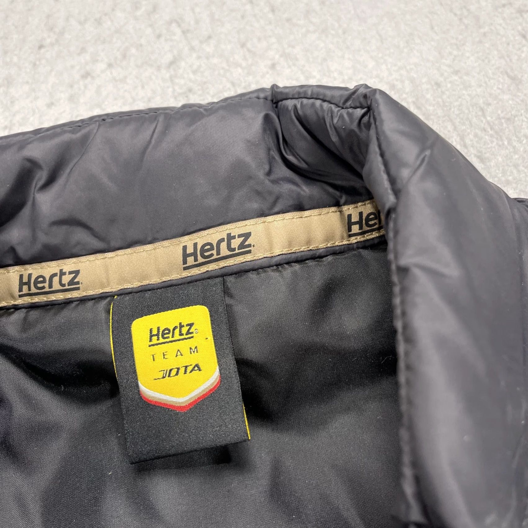 Vintage Hertz Vest Mens XL Black Gilet Full Zip Size US XL / EU 56 / 4 - 5 Thumbnail