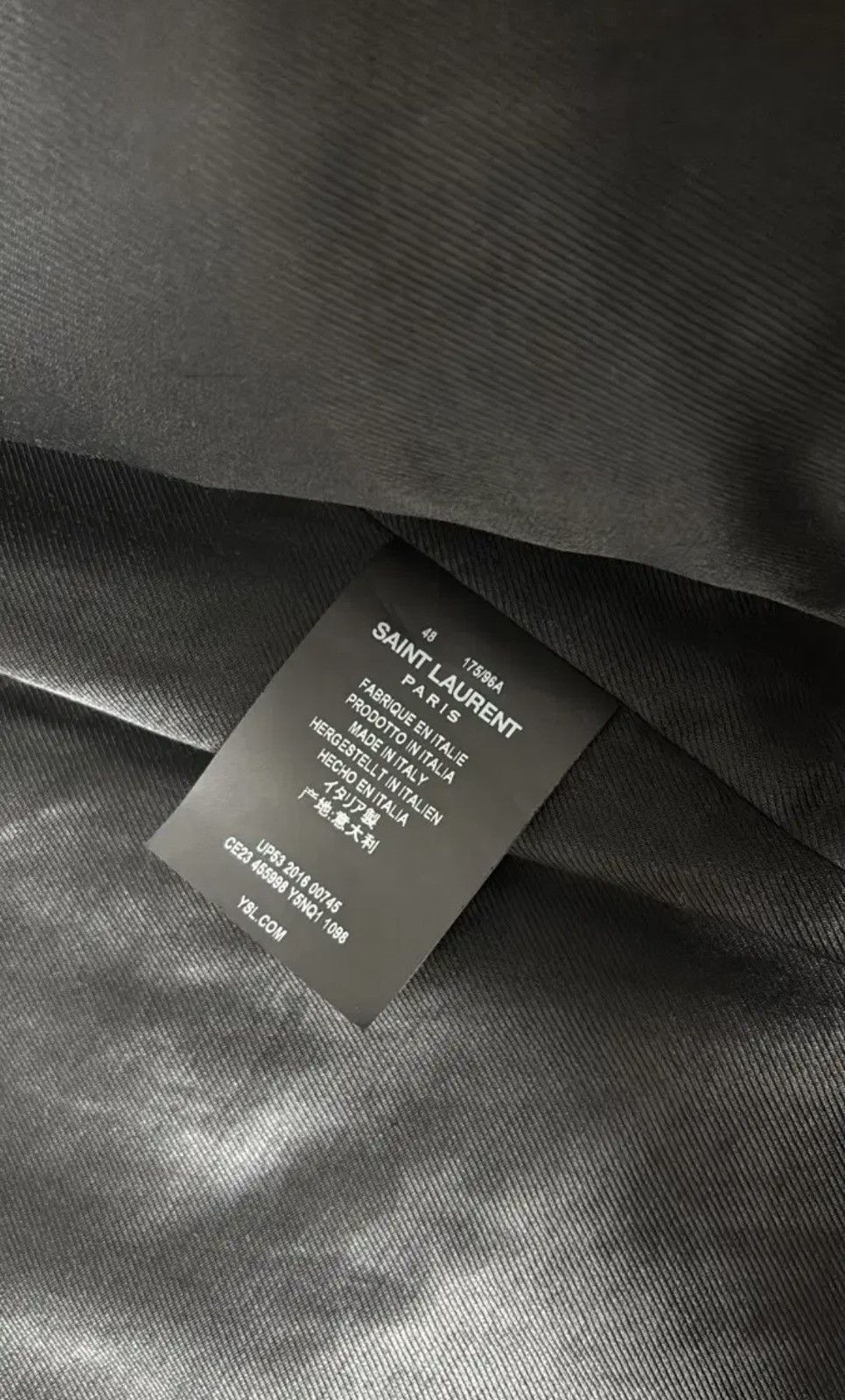 Saint Laurent Paris Saint Laurent Bloodluster Leather Jacket Size US M / EU 48-50 / 2 - 5 Thumbnail