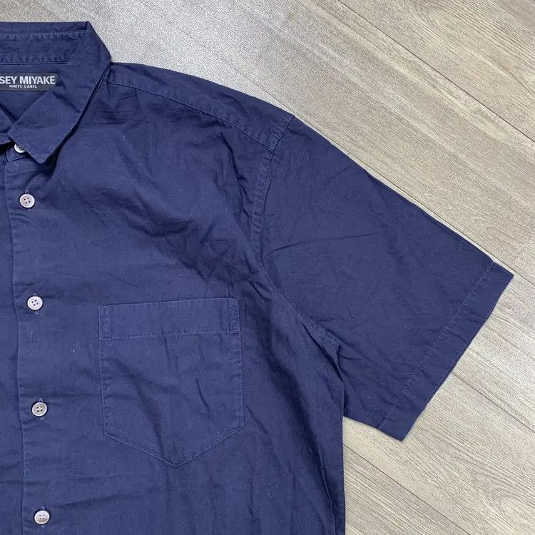 Issey Miyake Vintage Issey Miyake White Label Basic Shirt Size US L / EU 52-54 / 3 - 2 Thumbnail