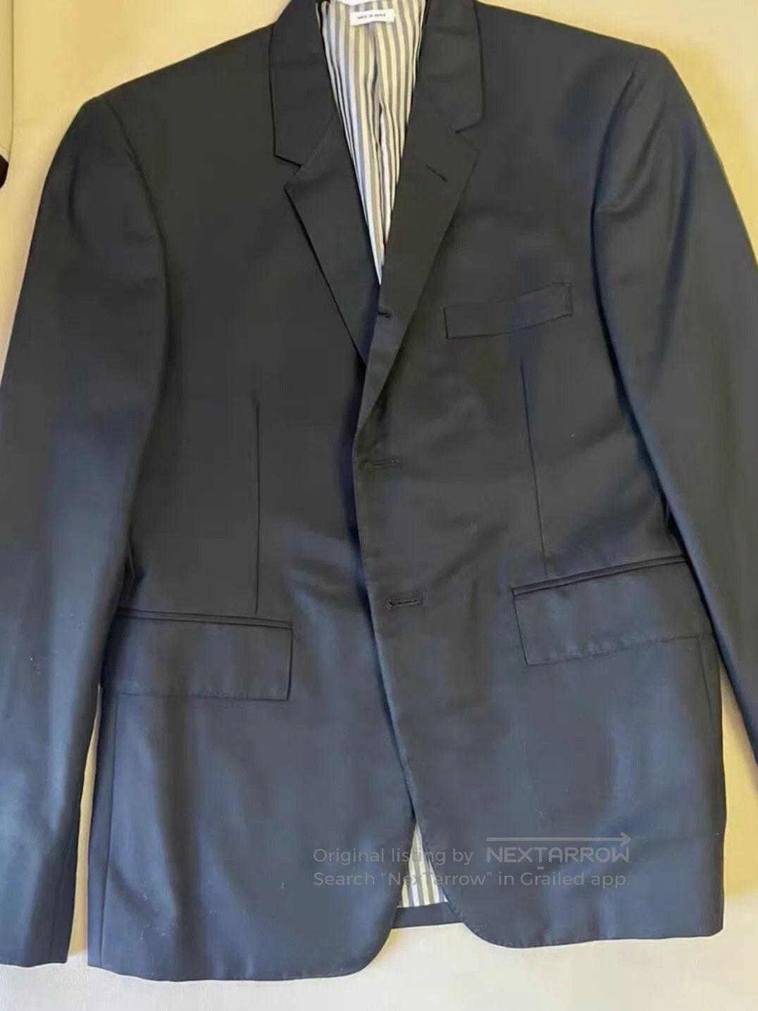 Thom Browne thom browne classic navy suit blazer. Size US M / EU 48-50 / 2 - 6 Thumbnail