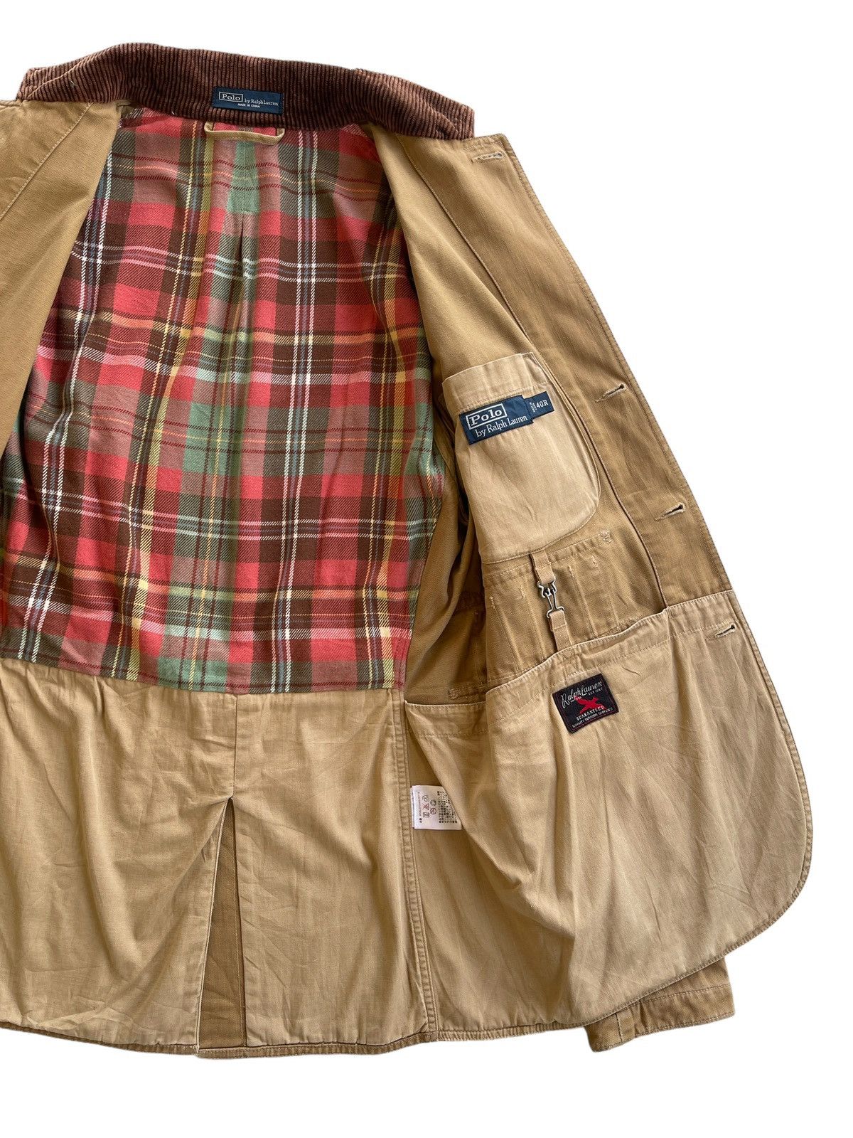 Polo Ralph Lauren Vintage 90s Polo Ralph Lauren Hunting Jacket Size US M / EU 48-50 / 2 - 15 Thumbnail