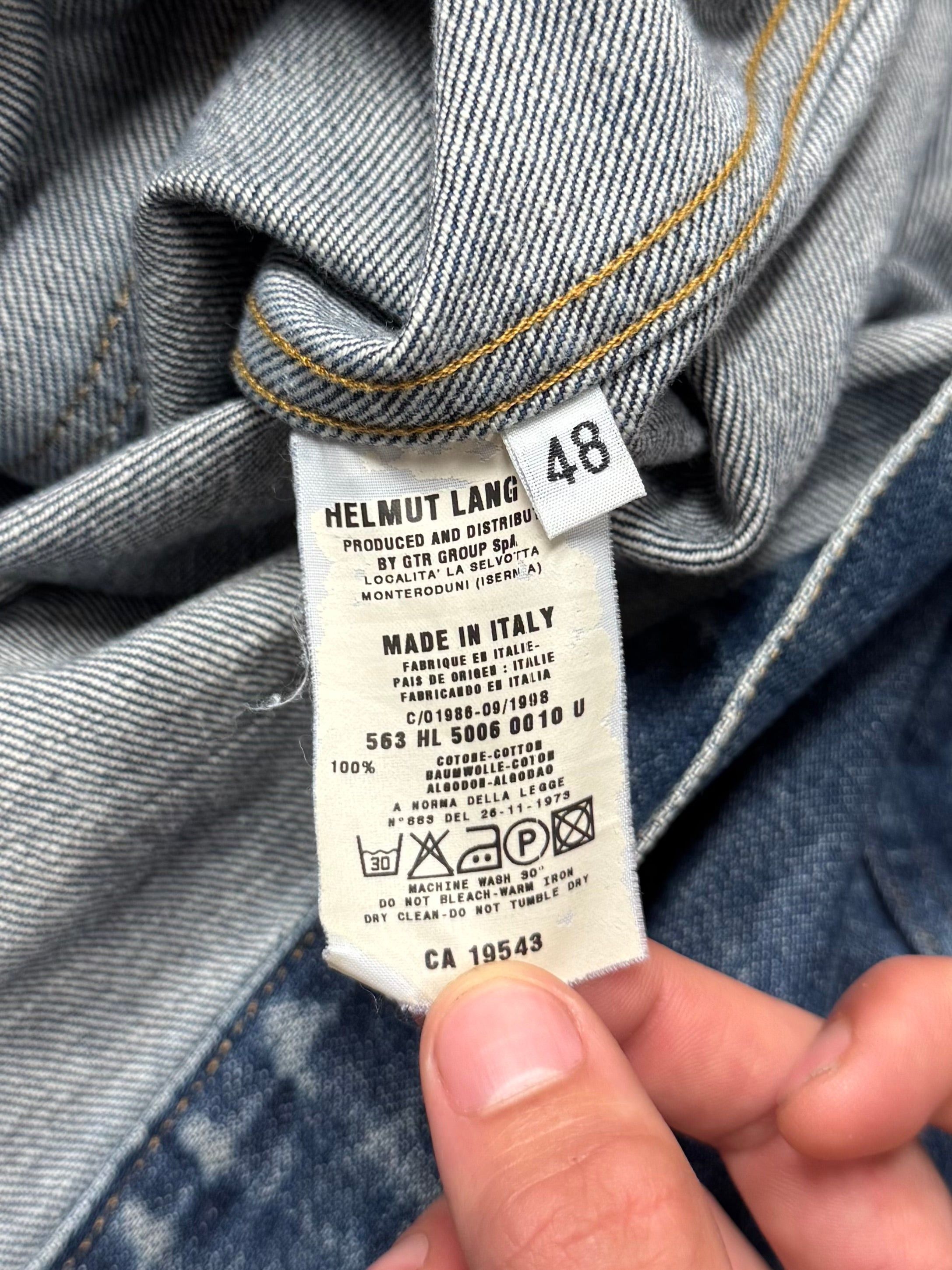Helmut Lang 1998 Helmut Lang ‘Classic Wash’ Blue Denim Trucker Jacket Size US M / EU 48-50 / 2 - 6 Thumbnail