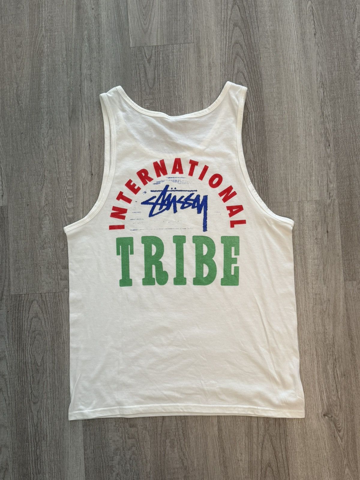 Stussy Stussy OG Tribe Stamp Tank Top XXL Mens OG DS Size US M / EU 48-50 / 2 - 5 Thumbnail