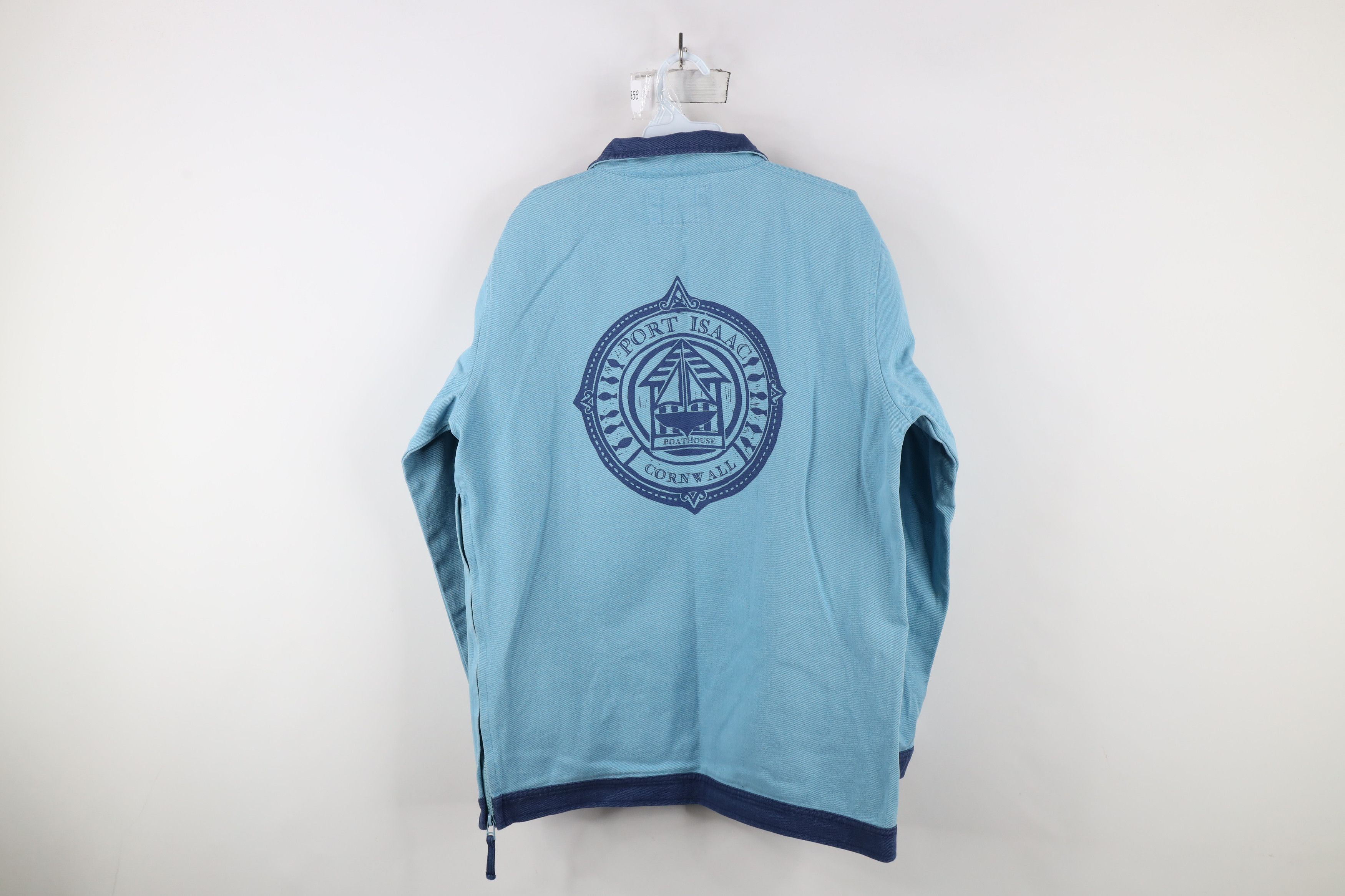 Vintage Vintage 90s Streetwear Stonewash Pullover Henley Jacket Size US M / EU 48-50 / 2 - 12 Thumbnail