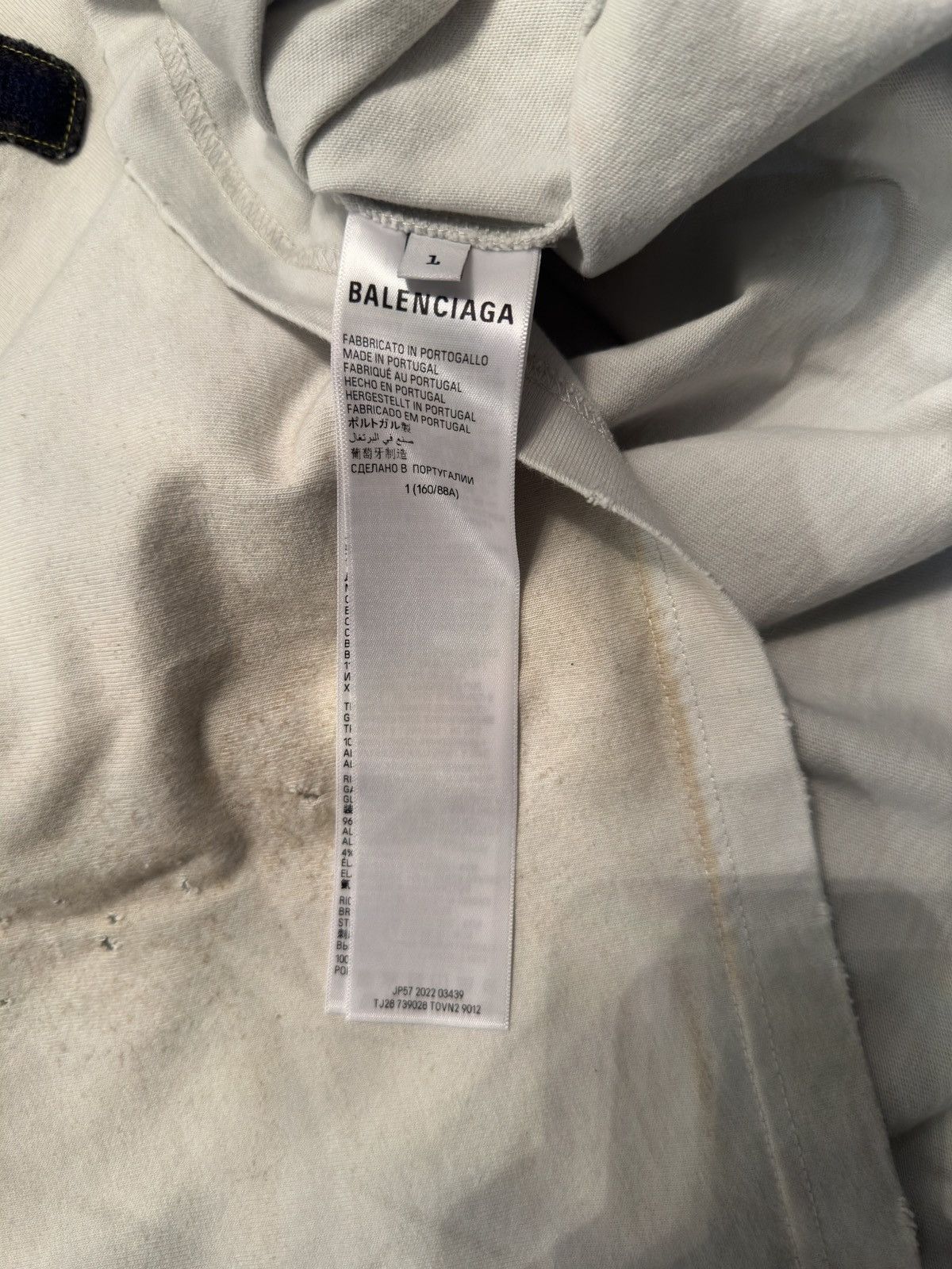 Balenciaga Balenciaga Skater Tee Size US L / EU 52-54 / 3 - 3 Thumbnail