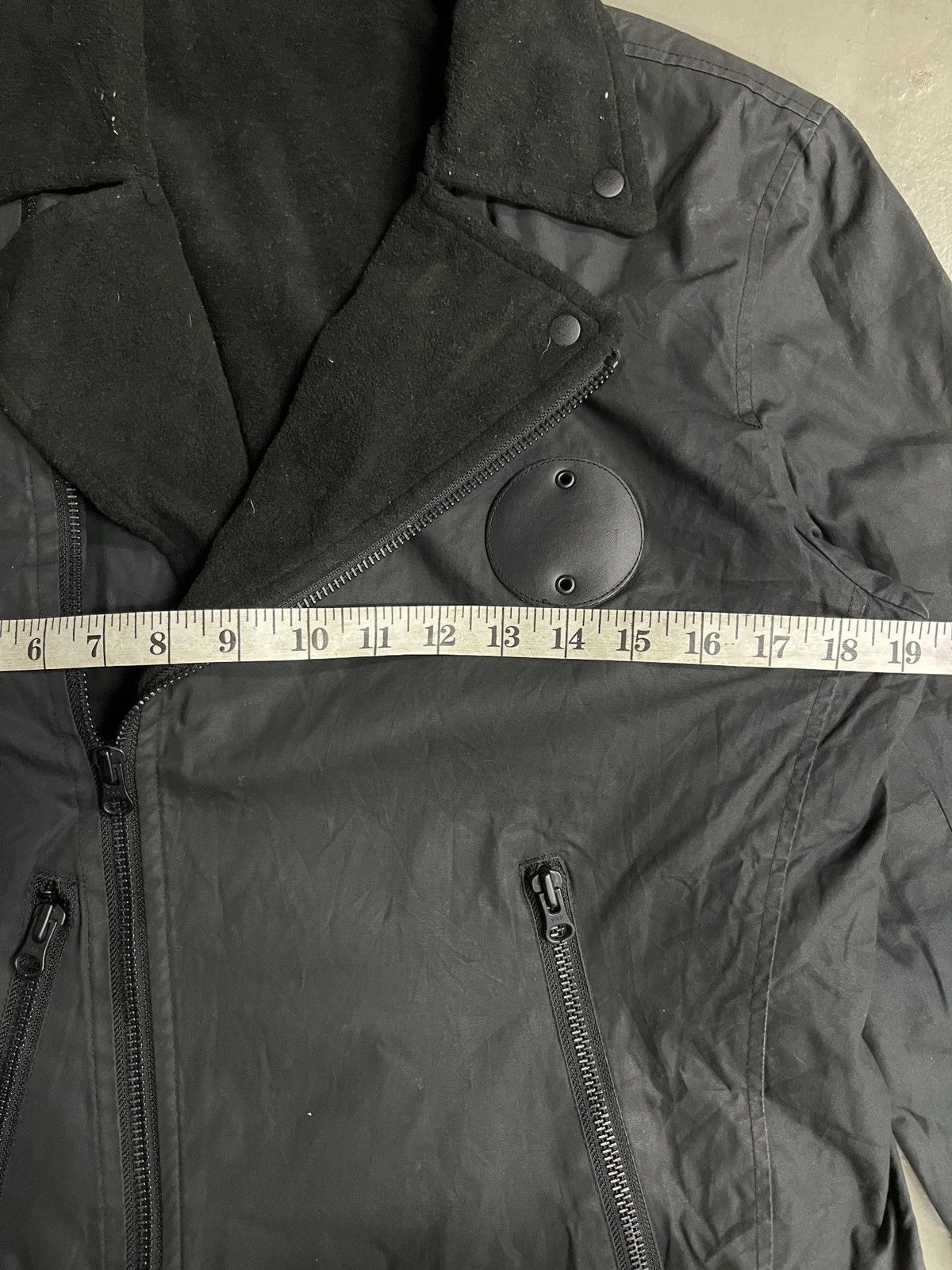 Tornado Mart Vintage Waxed Double Collar Jacket Fuga Backlash Style Size US S / EU 44-46 / 1 - 8 Thumbnail
