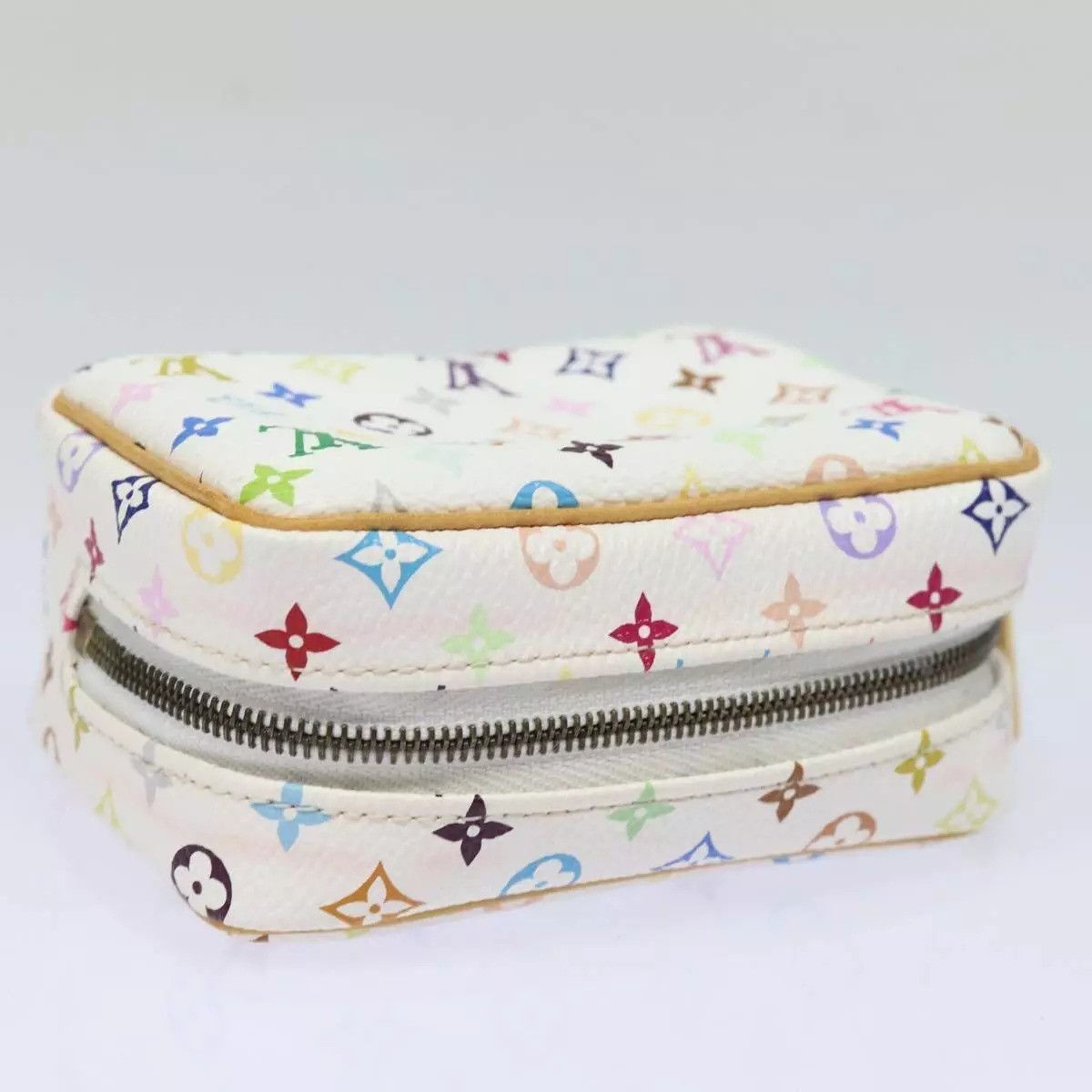 Louis Vuitton LOUIS VUITTON Monogram Multicolor Trousse Wapity Pouch White Size ONE SIZE - 11 Thumbnail