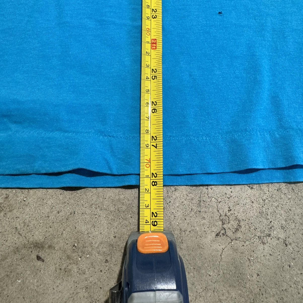 Vintage VINTAGE BLUE BARF POCKET TEE! Size US L / EU 52-54 / 3 - 8 Thumbnail