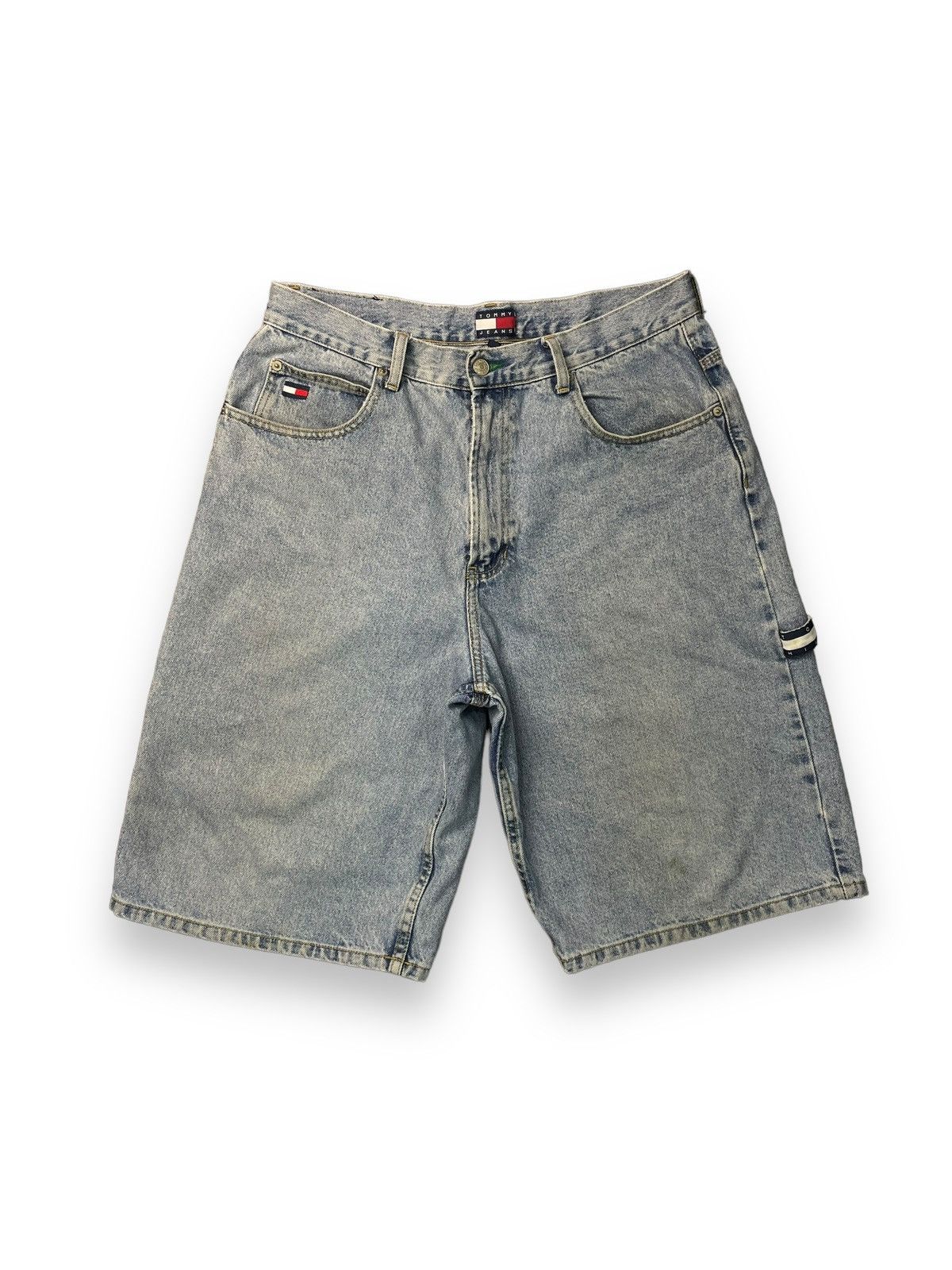 JNCO Vintage Tommy Hilfiger Carpenter Jorts Size US 34 / EU 50 - 2 Thumbnail