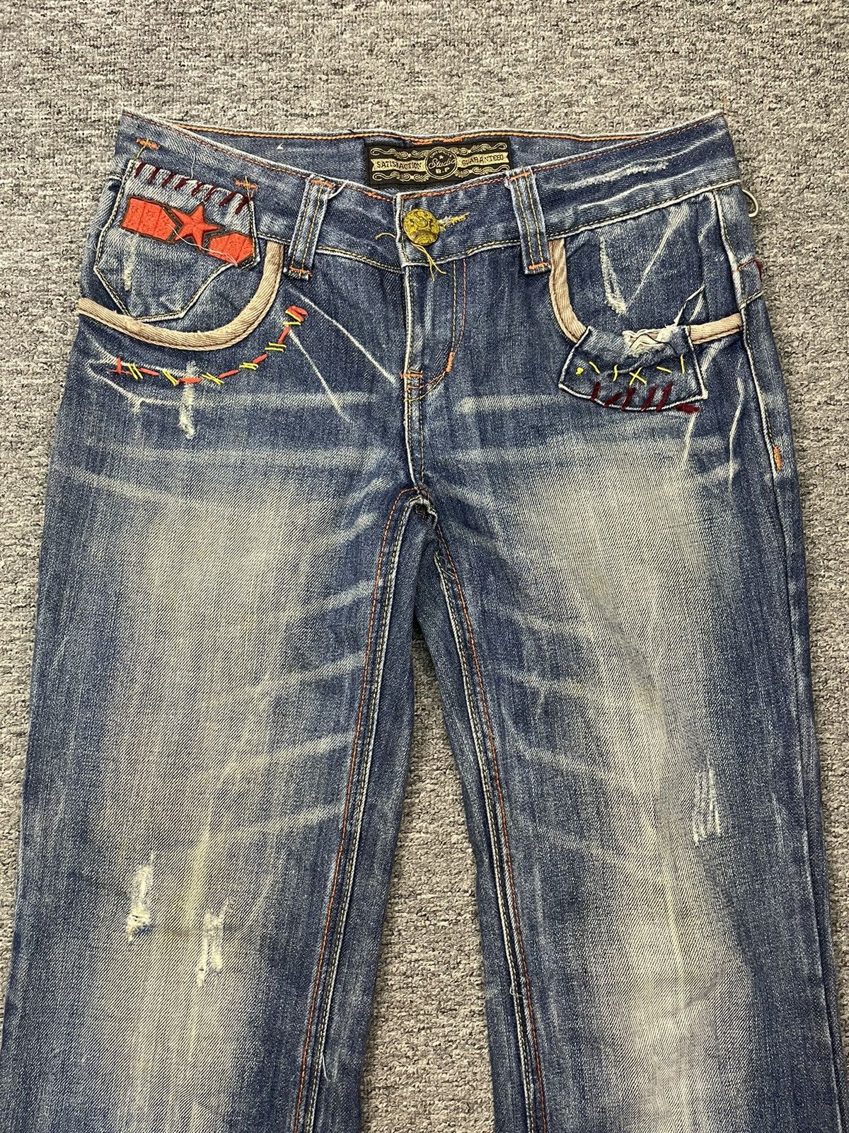 If Six Was Nine Vintage Studio Japan Jeans Flared Denim Size 30 Size US 30 / EU 46 - 3 Thumbnail