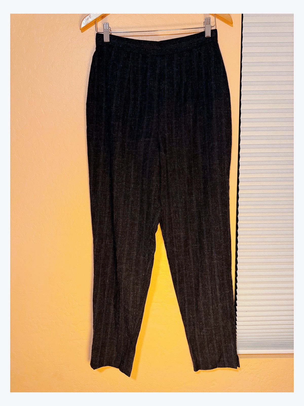Other Vintage Judy Knapp California Tapered Pants – Pinstripe Size 28" / US 6 / IT 42 - 4 Thumbnail