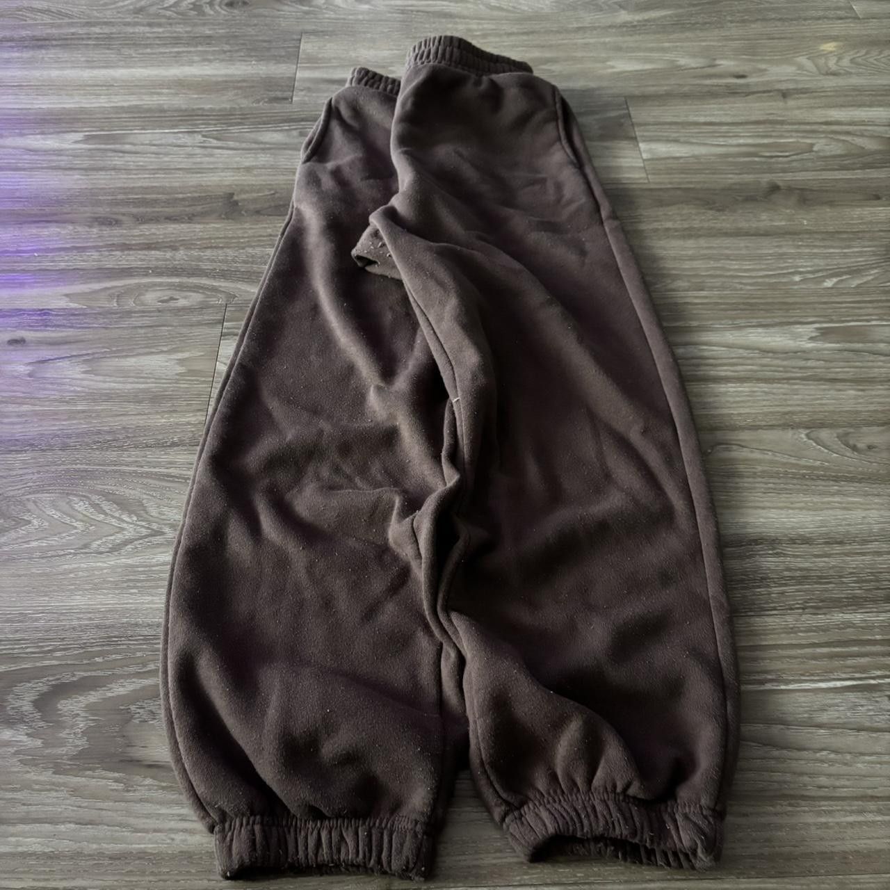 Vintage Crazy Vintage Y2K/2000s Brown Essential Sweatpants! Fits S Size US 30 / EU 46 - 3 Thumbnail
