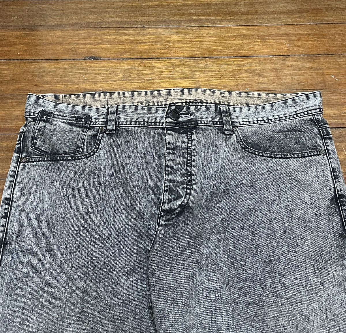 14th Addiction × Armani Exchange × Vintage Very Rare Design Vintage Brand Armani Exchange Jeans 2000s Size US 38 / EU 54 - 3 Thumbnail