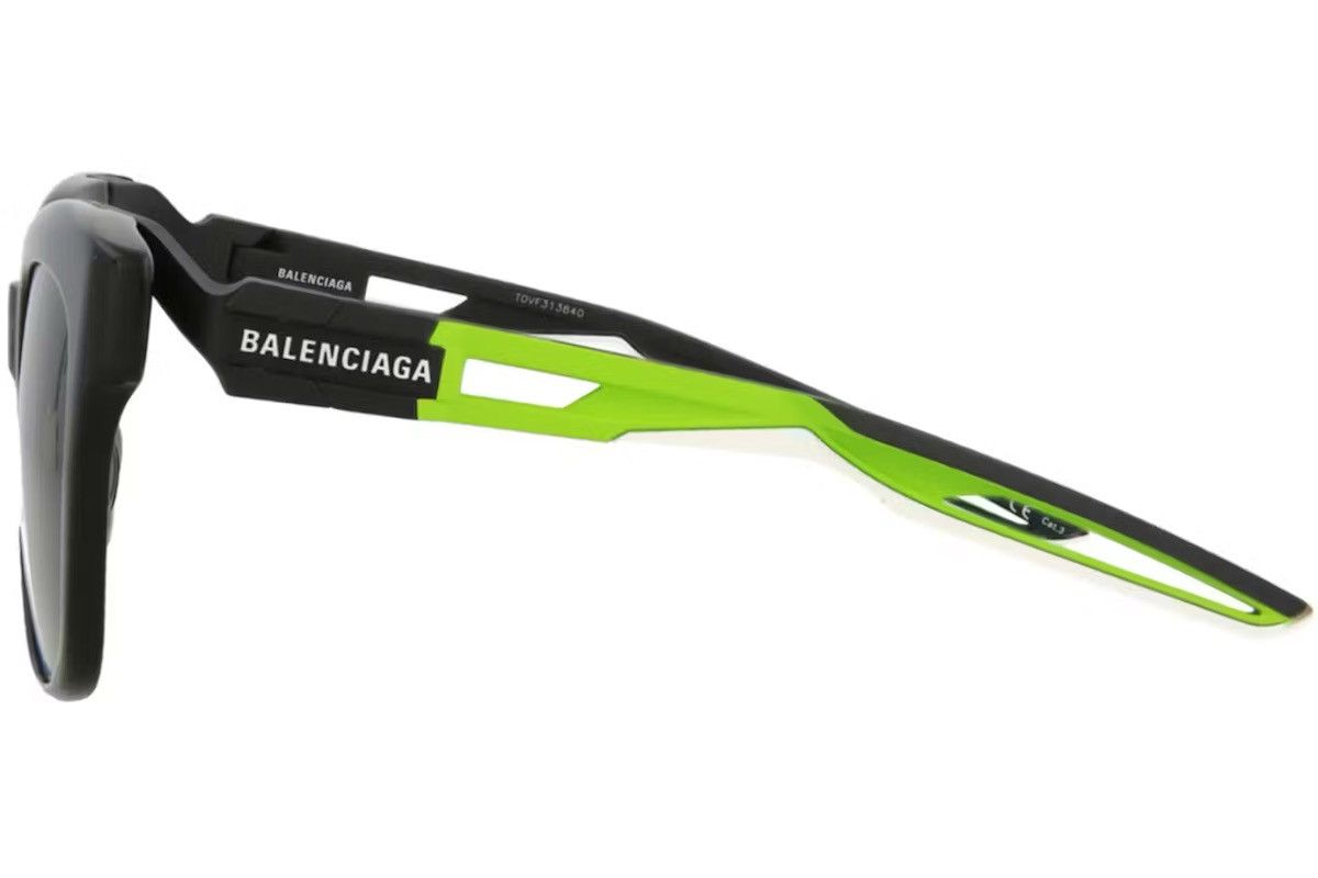 Balenciaga Balenciaga Hybrid D Square Sport Sunglasses Size ONE SIZE - 4 Thumbnail