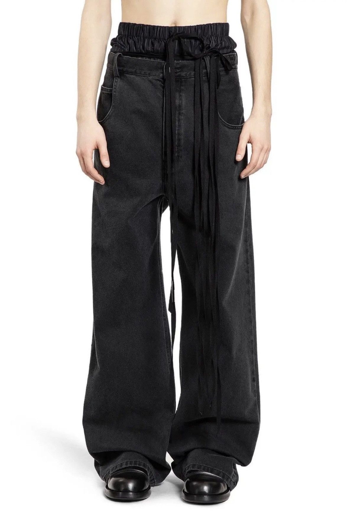 Ann Demeulemeester Ann Demeulemeester olan jeans Size US 34 / EU 50 - 1 Thumbnail