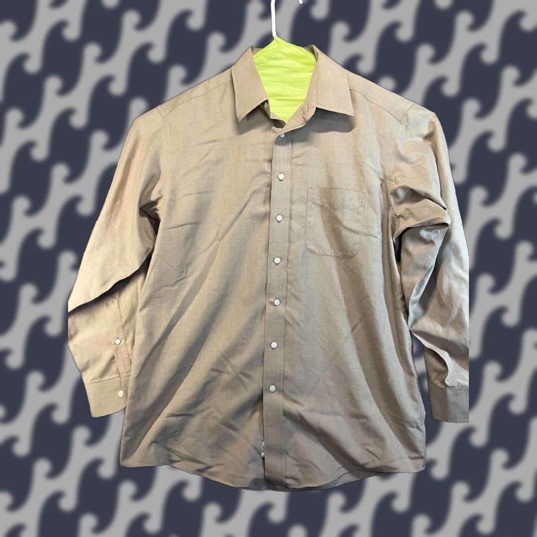 gold label men's roundtree yorke fitted non-iron dress shirt reviews Gold Label Roundtree & Yorke Full-Fit Non-Iron Point-Collar Solid Dress  Shirt