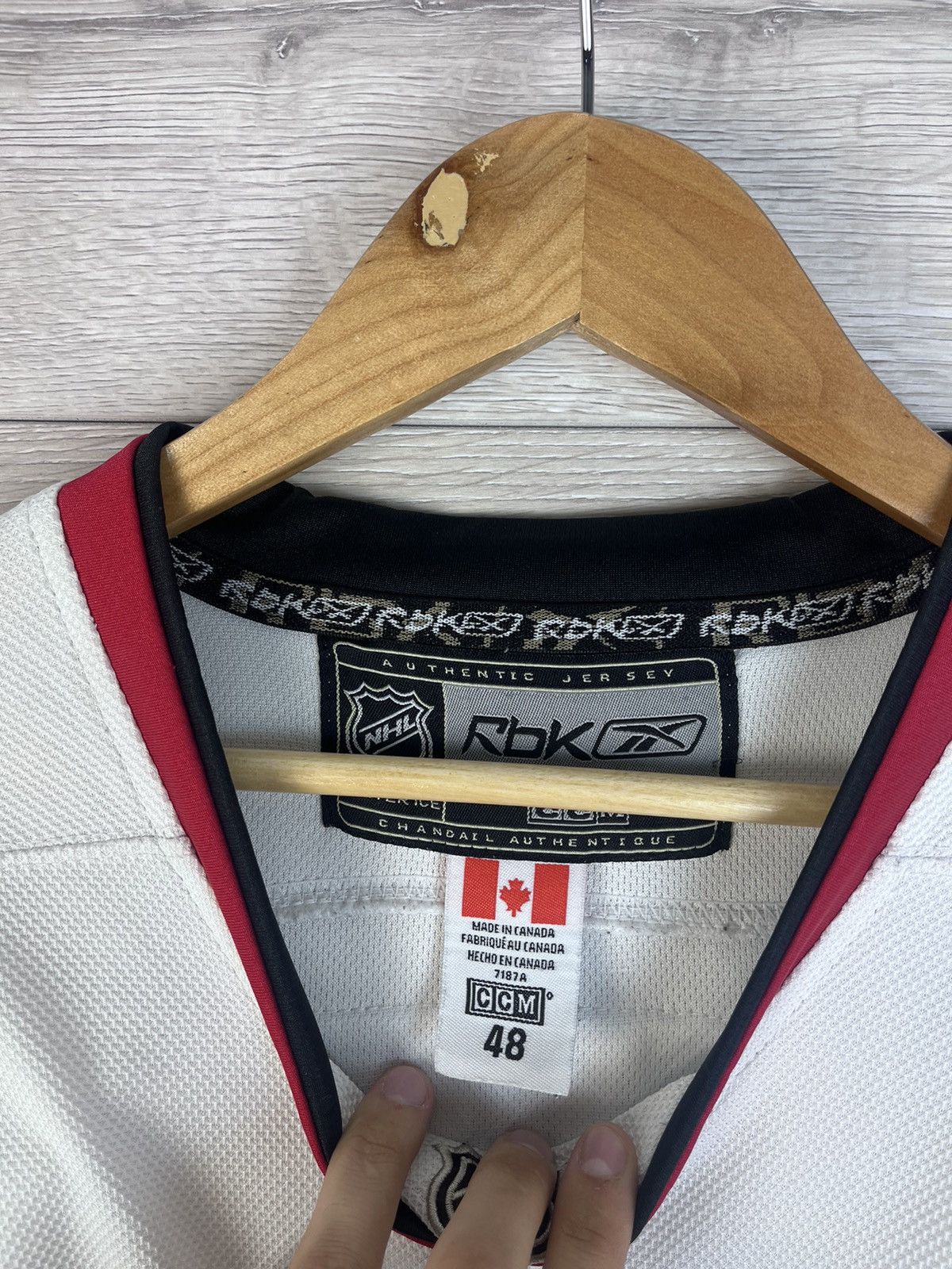 Reebok REEBOK HOKEY JERSEY NHL PATRICK SHARP #10 CHICAGO BLACKHAWKS Size US L / EU 52-54 / 3 - 8 Thumbnail