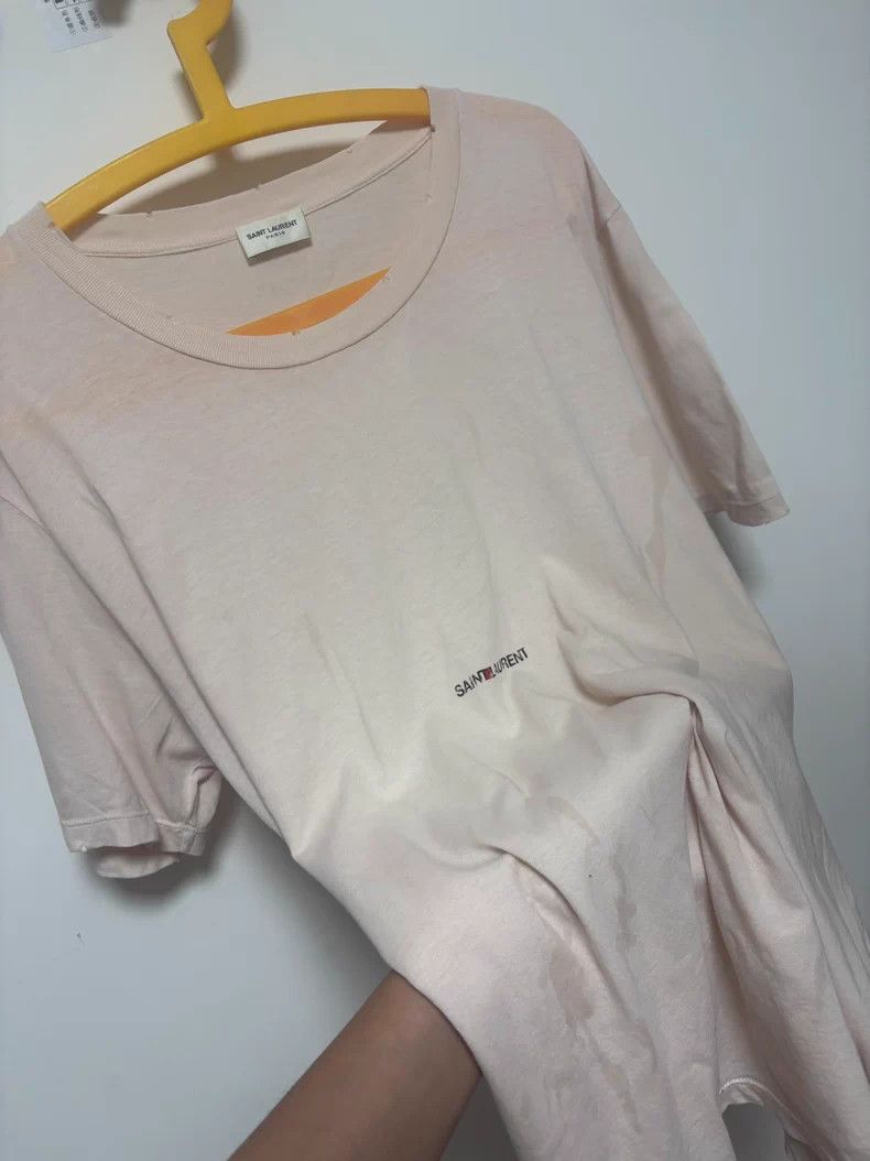 Saint Laurent Paris Saint laurent paris Fleshy pink ruffled and ripped short sl Size US S / EU 44-46 / 1 - 2 Thumbnail