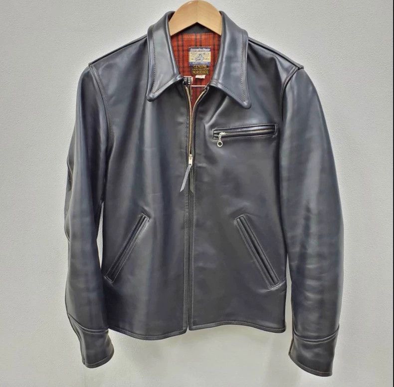 The Real McCoy's The Real McCoy's Steeplechase Leather Jacket- DMC Size US M / EU 48-50 / 2 - 1 Thumbnail