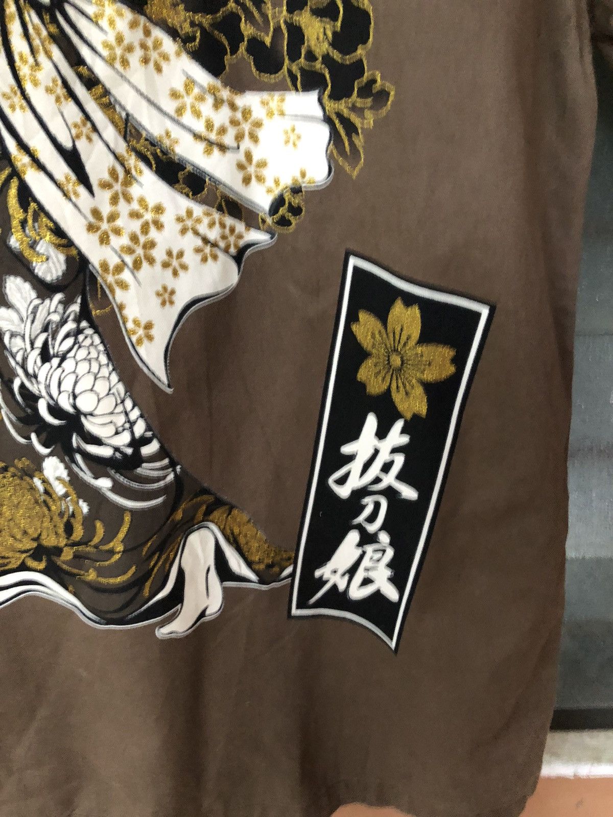 Japanese Brand Vintage Divine Retribution Embroided Ninja Girl Rare Jacket Size US XL / EU 56 / 4 - 8 Thumbnail