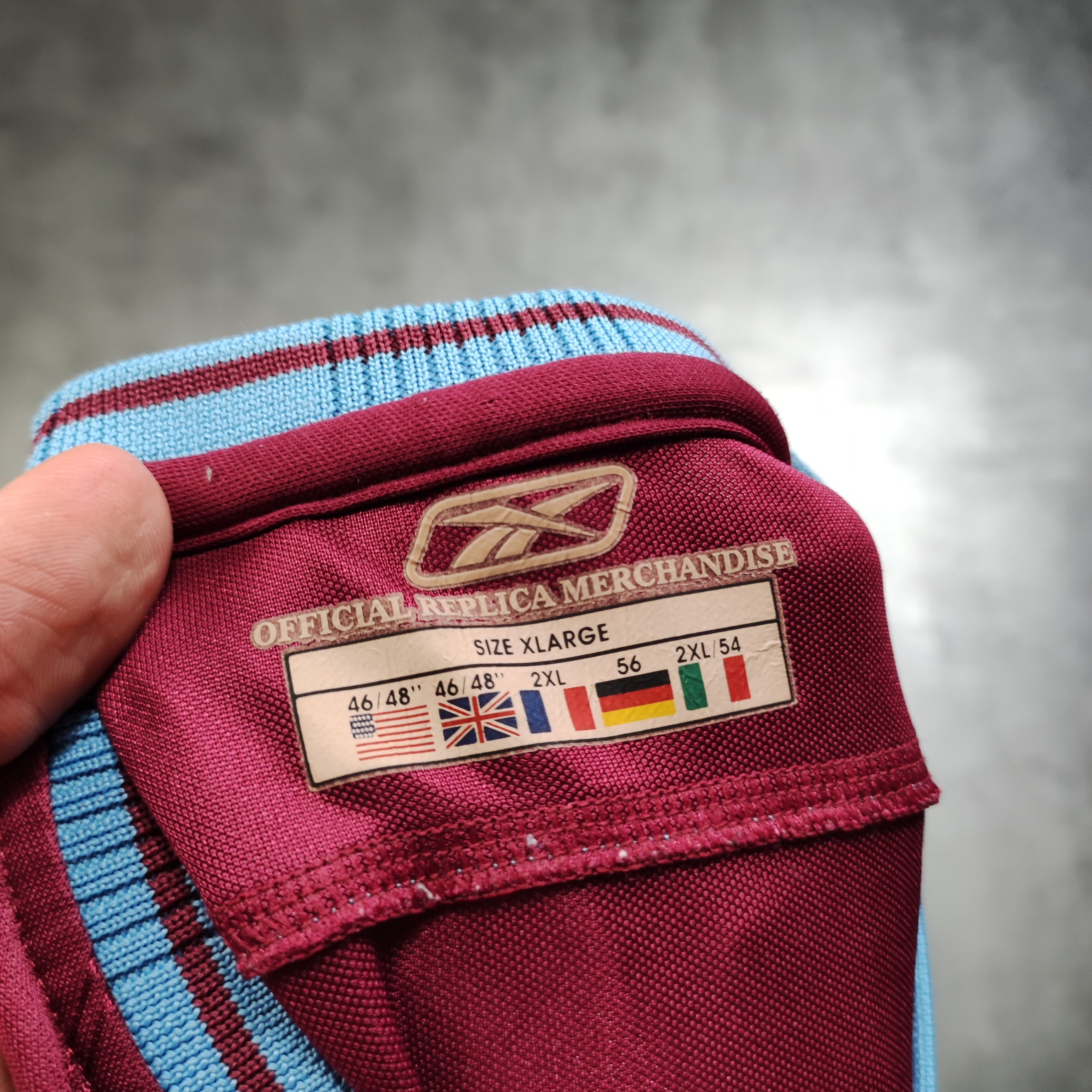 Vintage Vintage RARE Football West Ham United 2002 Reebok Jersey Size US XXL / EU 58 / 5 - 7 Thumbnail