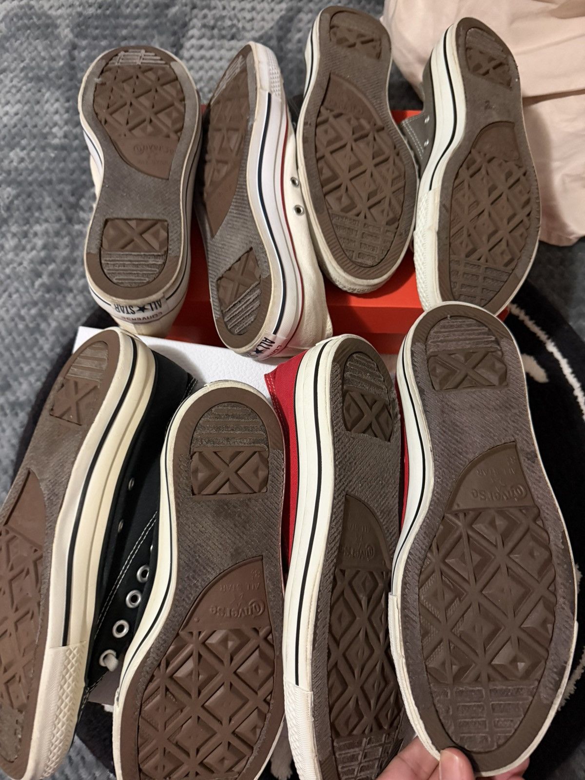 Converse Converse All Star Size 8.5 ( 4 pairs). All included Size US 8.5 / EU 41-42 - 8 Thumbnail