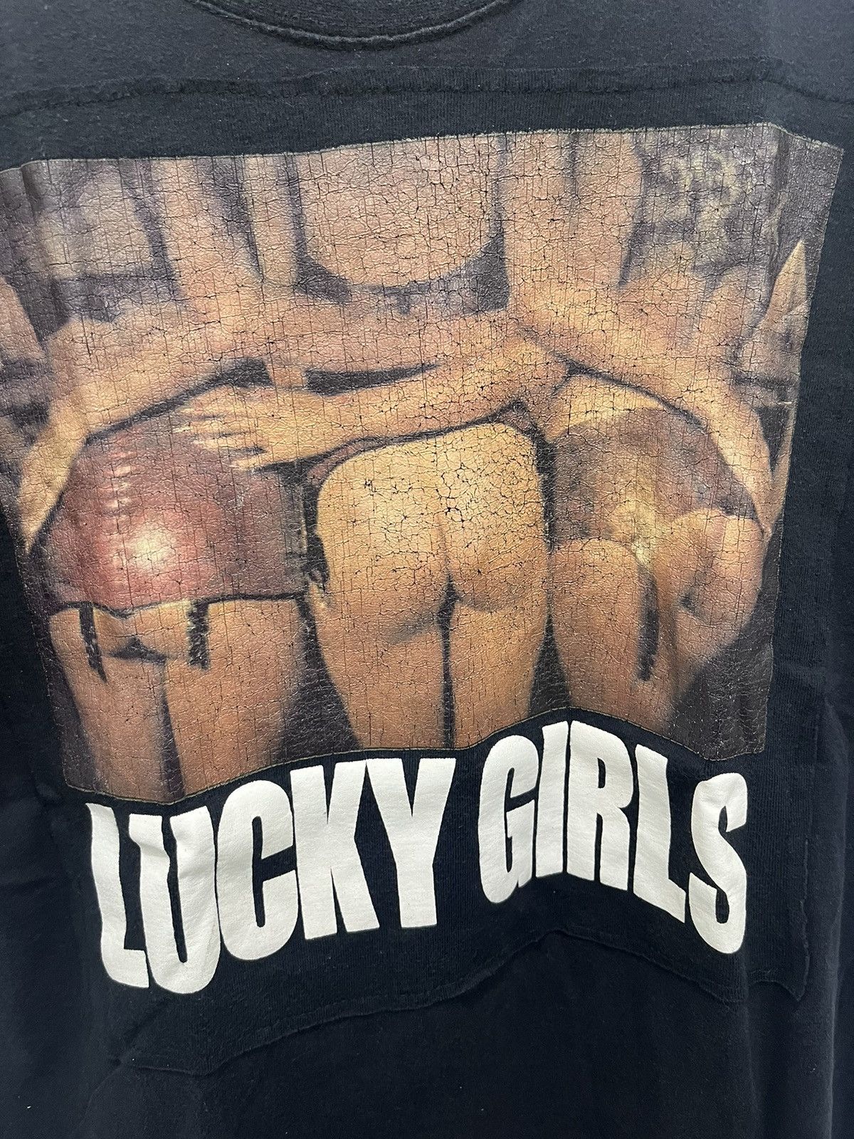 Japanese Brand N✌️ked Lucky Girls Graphic Short Sleeve Style Size US M / EU 48-50 / 2 - 2 Thumbnail