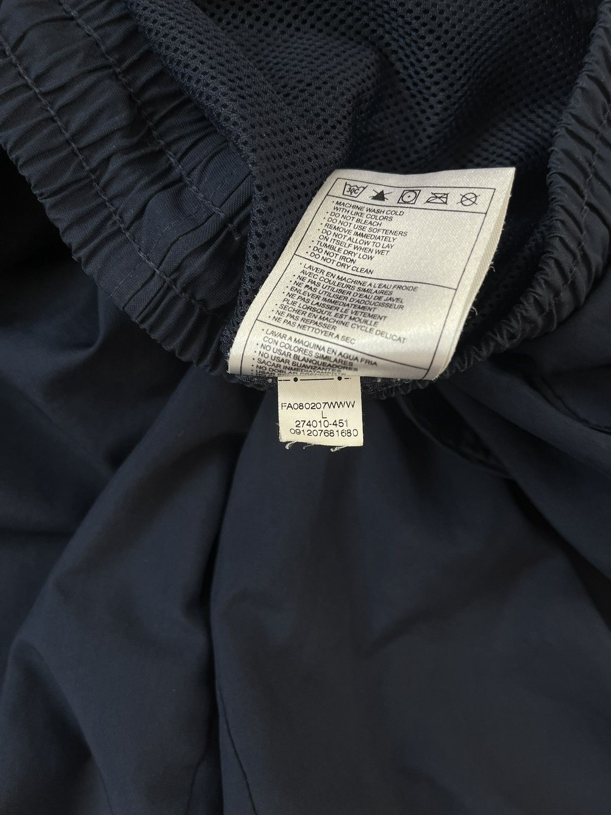 Nike × Vintage 00s Nike Retro Logo Vintage Parachute Baggy Sweapants Size US 33 - 5 Thumbnail