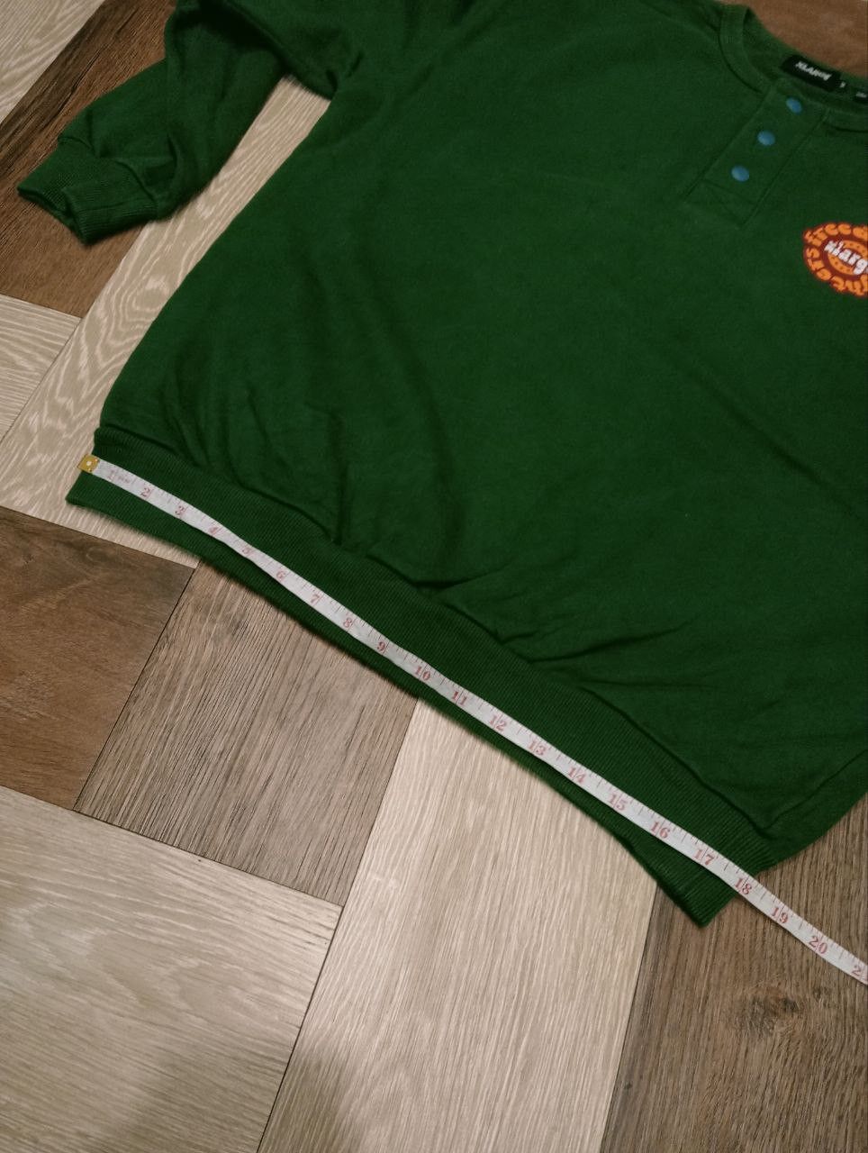 Xlarge VINTAGE XLARGE HALF BUTTON SWEATSHIRT - SIZE M Size US M / EU 48-50 / 2 - 11 Thumbnail