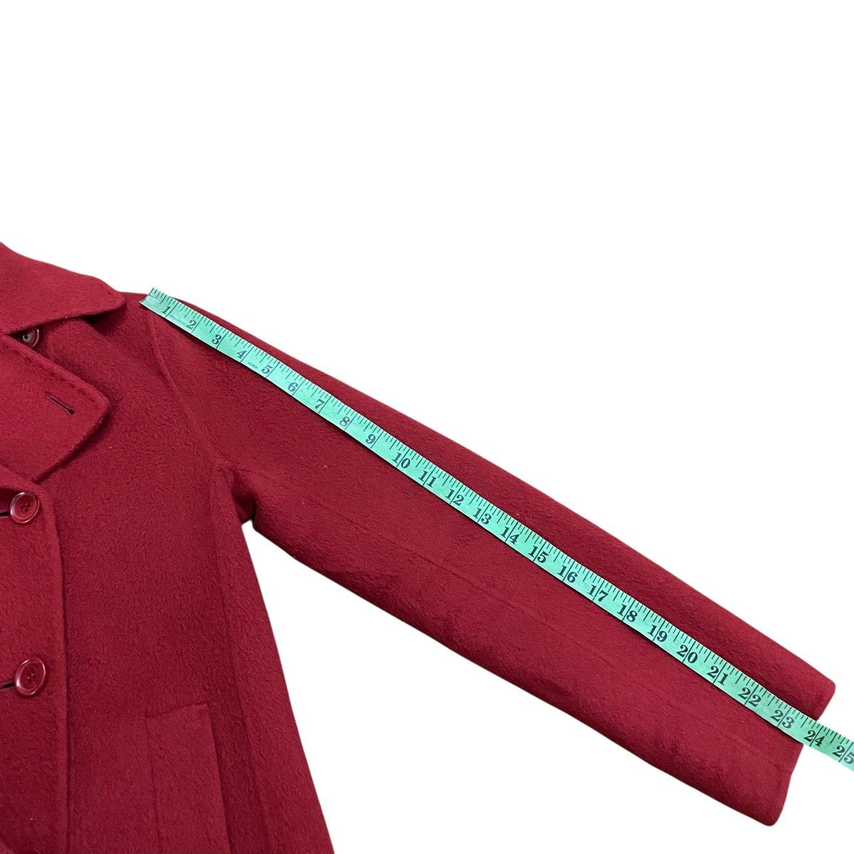 Sonia Rykiel Sonia Rykiel Wool Double Breasted Jacket Size 40 Red Colour Size S / US 4 / IT 40 - 13 Thumbnail