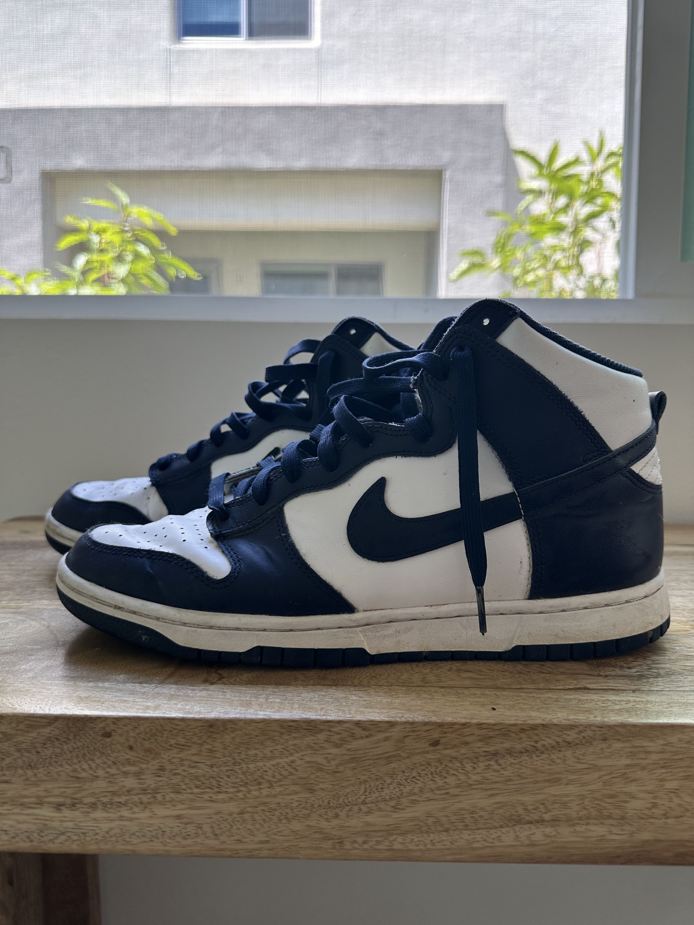 Nike Nike Dunk High Navy Size US 11 / EU 44 - 1 Thumbnail