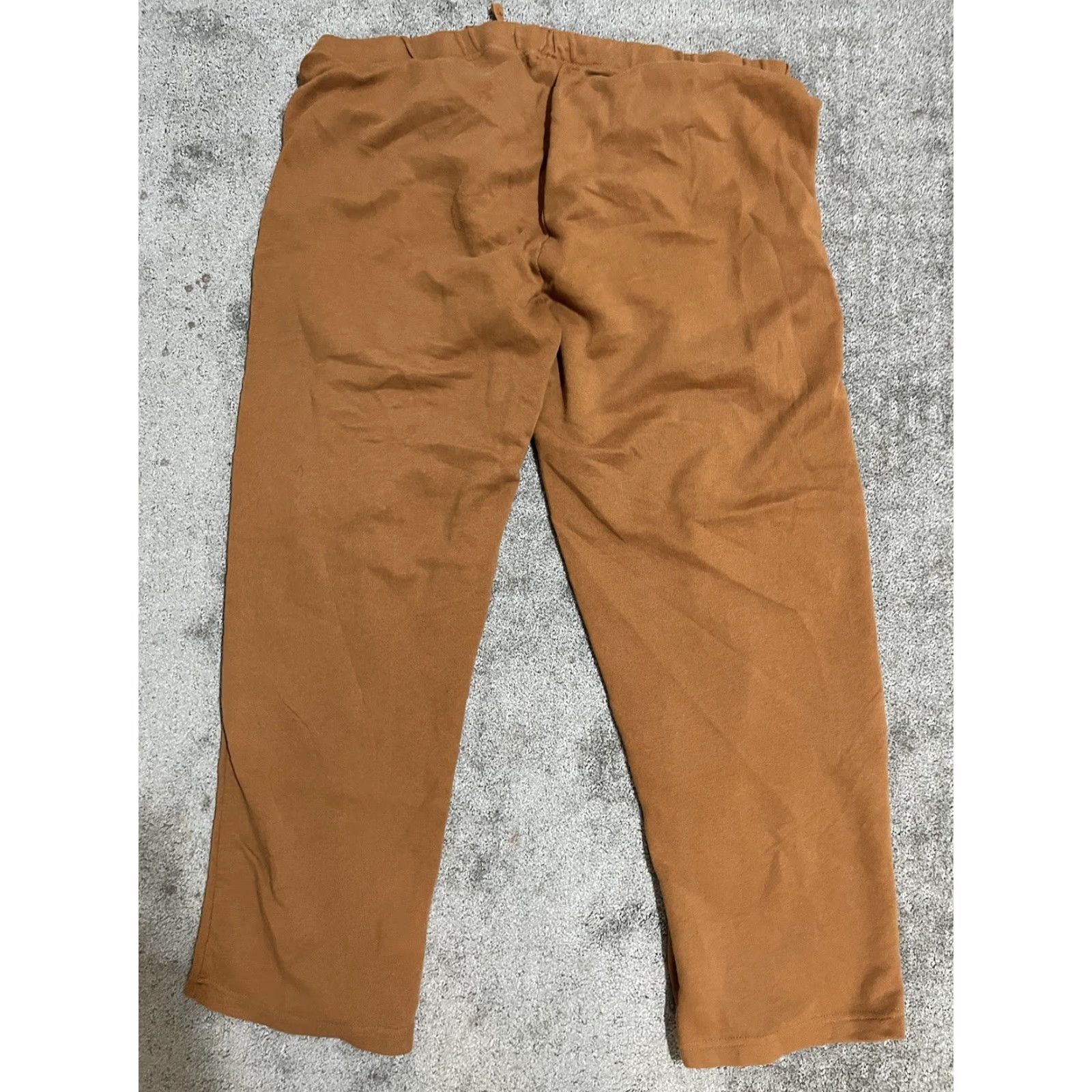 Nordstrom NORDSTROM Women's Brown Sweatpants Pull On Activewear Pockets Size XL Size 40" / US 18 - 3 Thumbnail