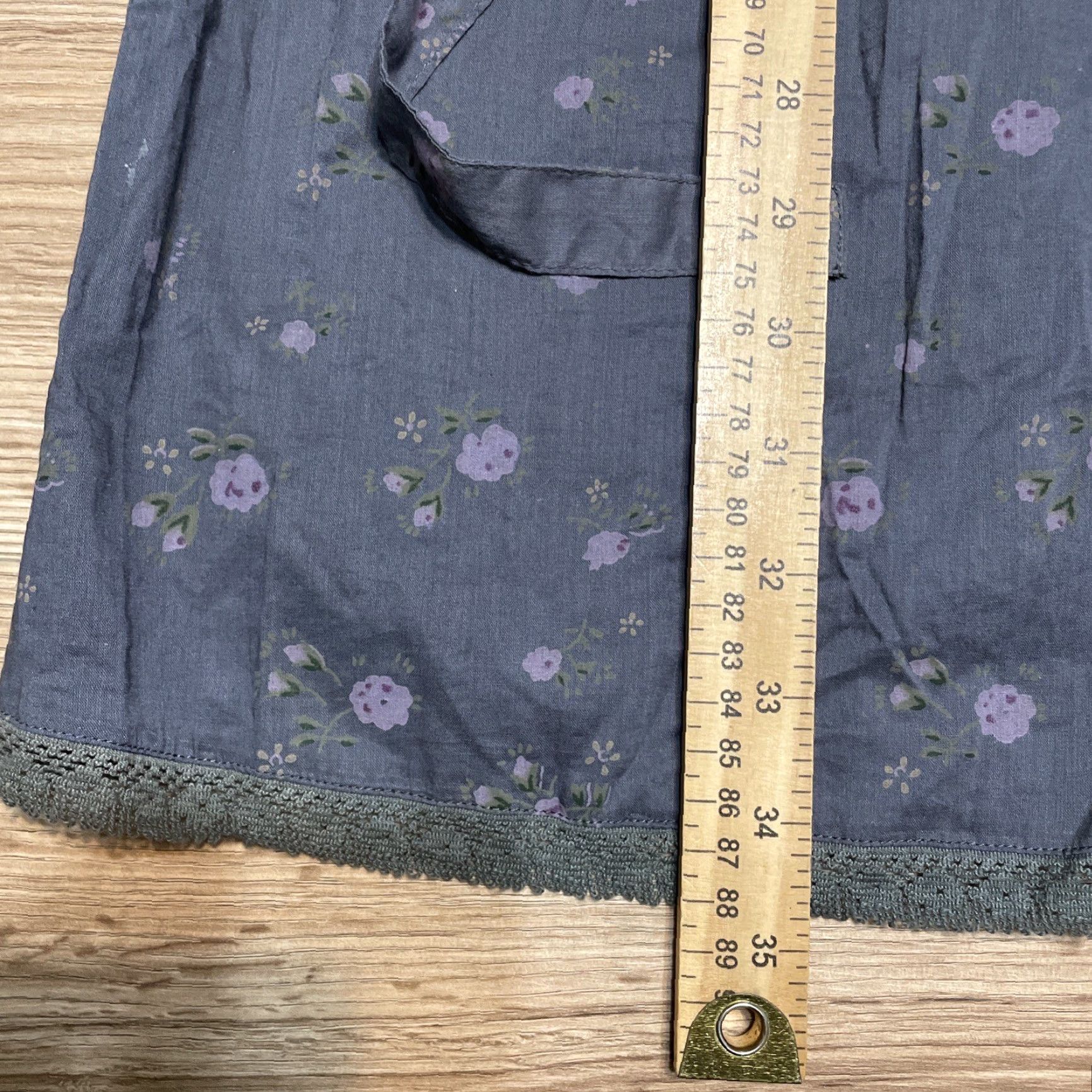 Vintage Fire Los Angeles Juniors Short Sleeve Plaid Shirtdress Casual Coastal Purple Gray M Size M / US 6-8 / IT 42-44 - 4 Thumbnail
