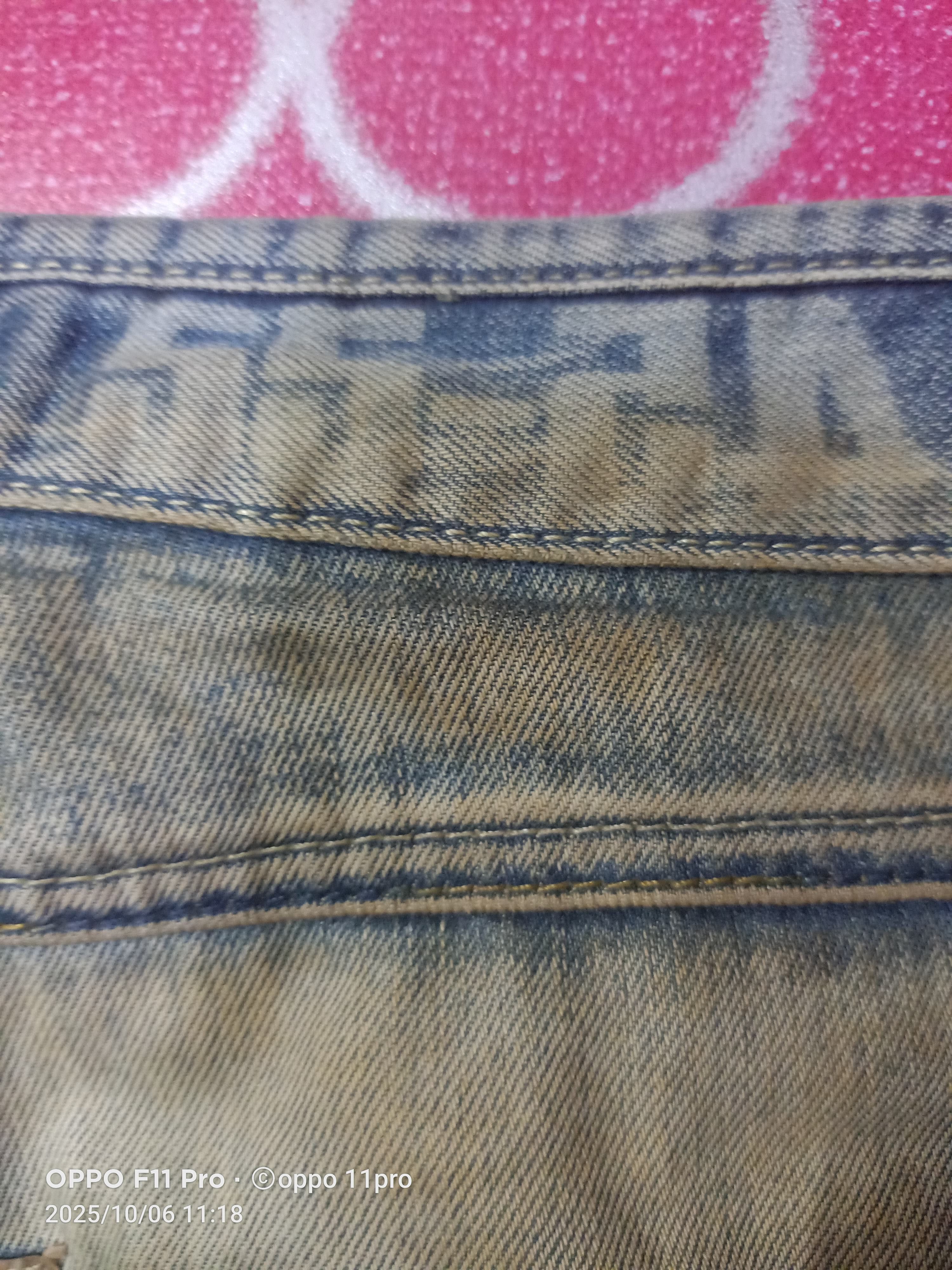 If Six Was Nine 🌟Zara Distressdenim Flare Men Denim 🌟 Size US 34 / EU 50 - 14 Thumbnail