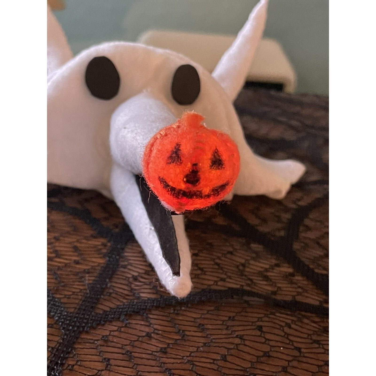The Unbranded Brand Nightmare Before Christmas Zero Costume Hat Dog Lighted Nose Size ONE SIZE - 6 Thumbnail