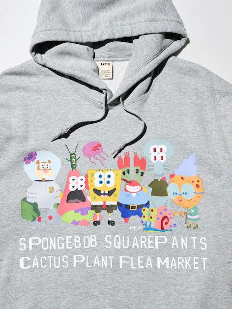 Uniqlo Uniqlo x CPFM SpongeBob SquarePants Hoodie 3 XL Size US XXL / EU 58 / 5 - 1 Thumbnail